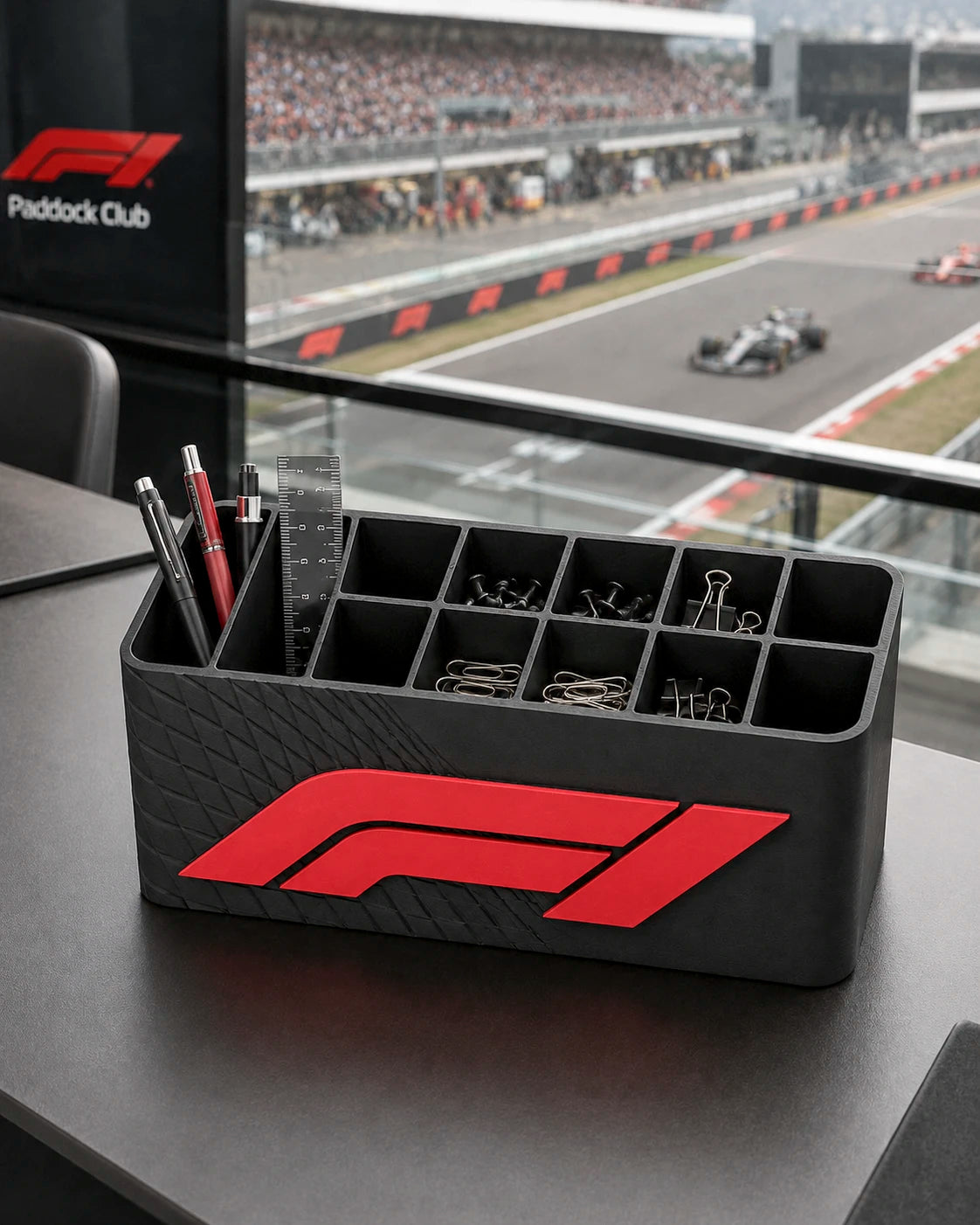 Organizador Formula 1 – Escritorio de Campeón