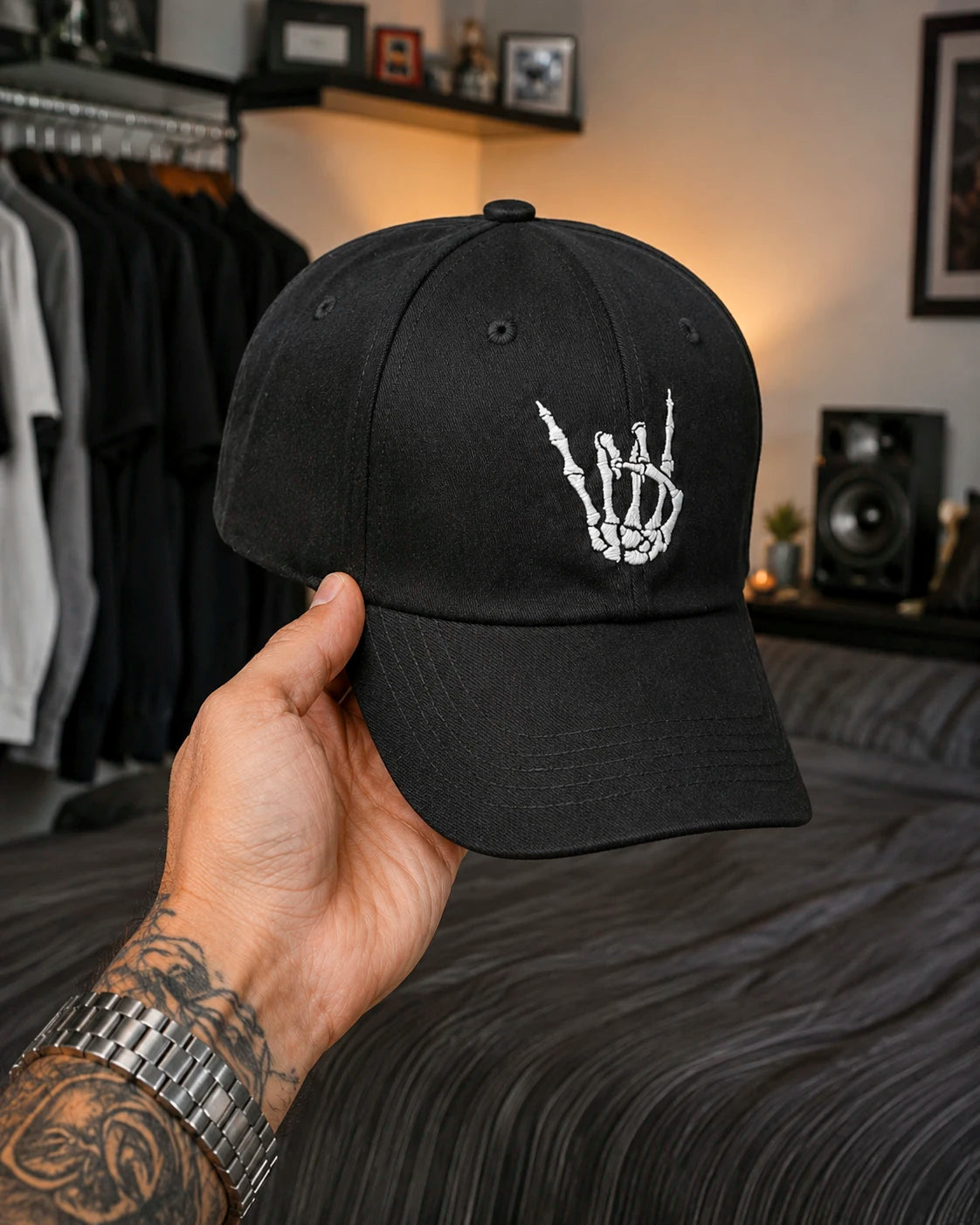 Gorra Rocker – Negra