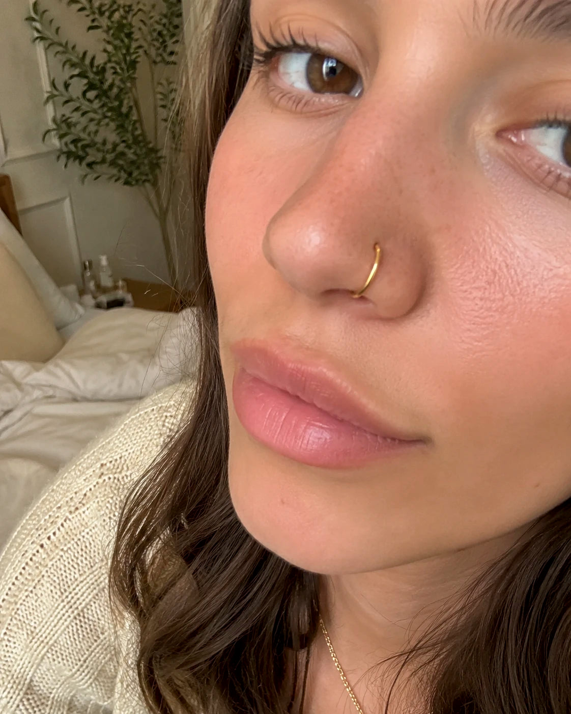 Piercing Nariz Sin Perforación