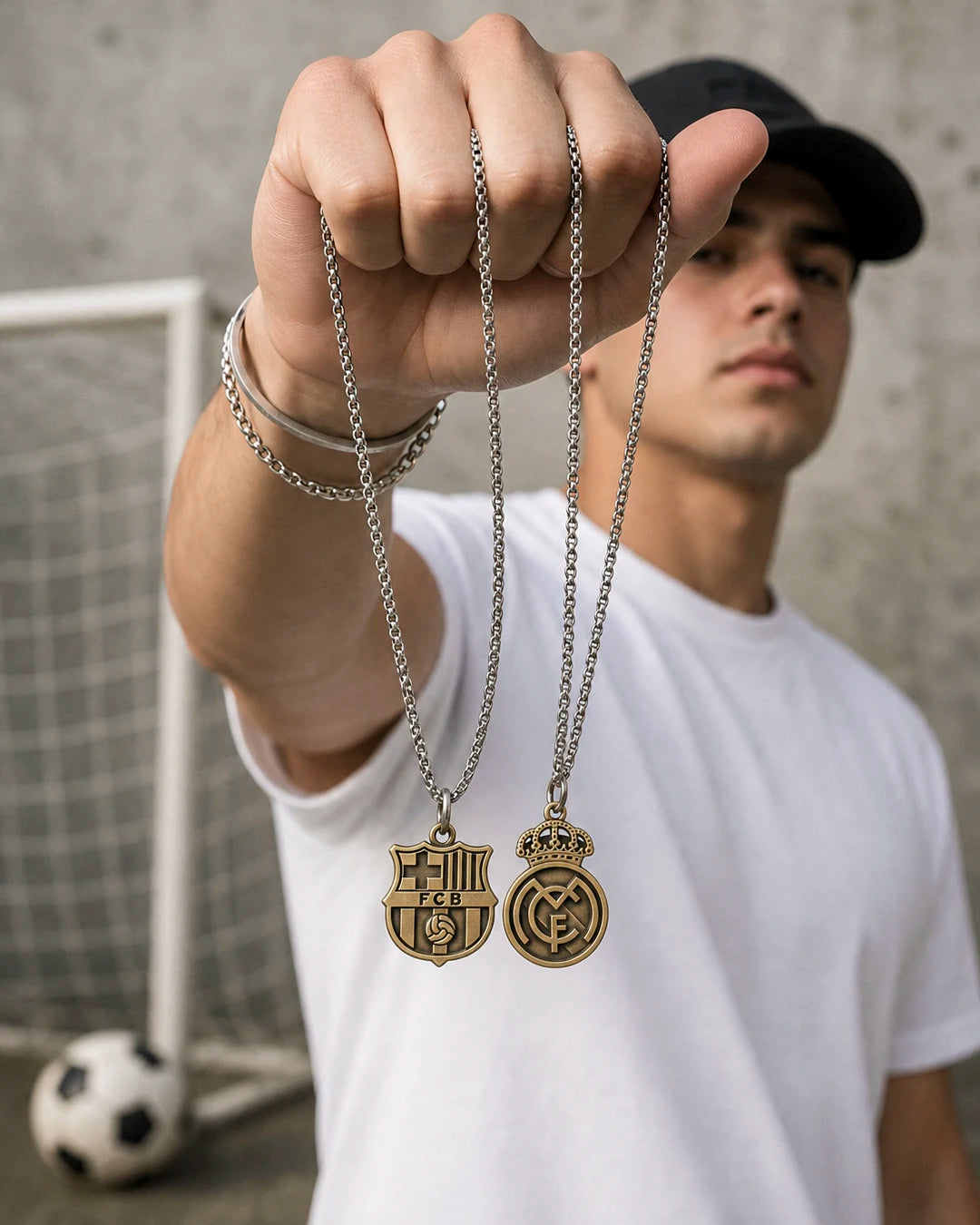 Collares FC Barcelona y Real Madrid – Edición Escudo
