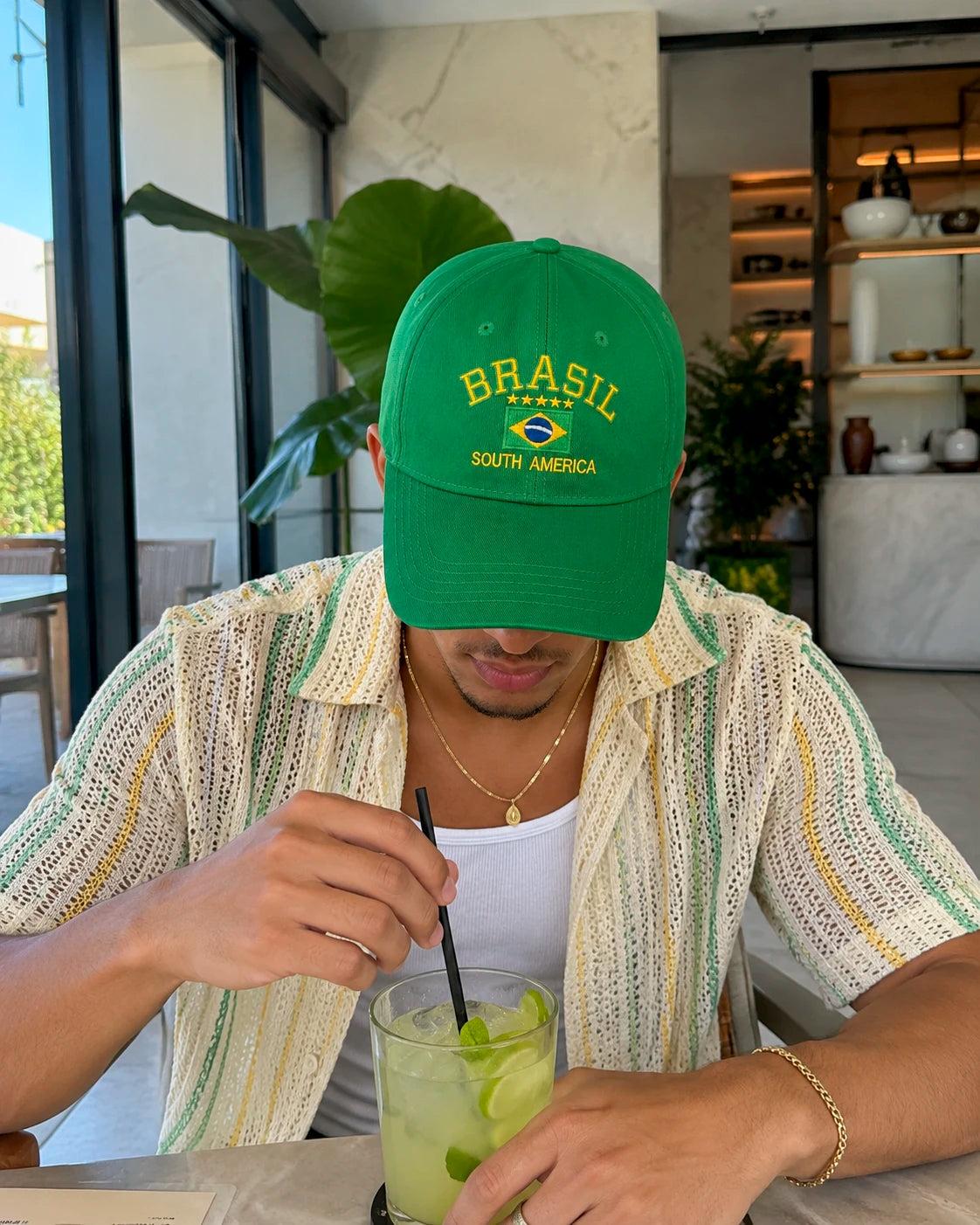 Gorra Brasil – Cinco Estrellas