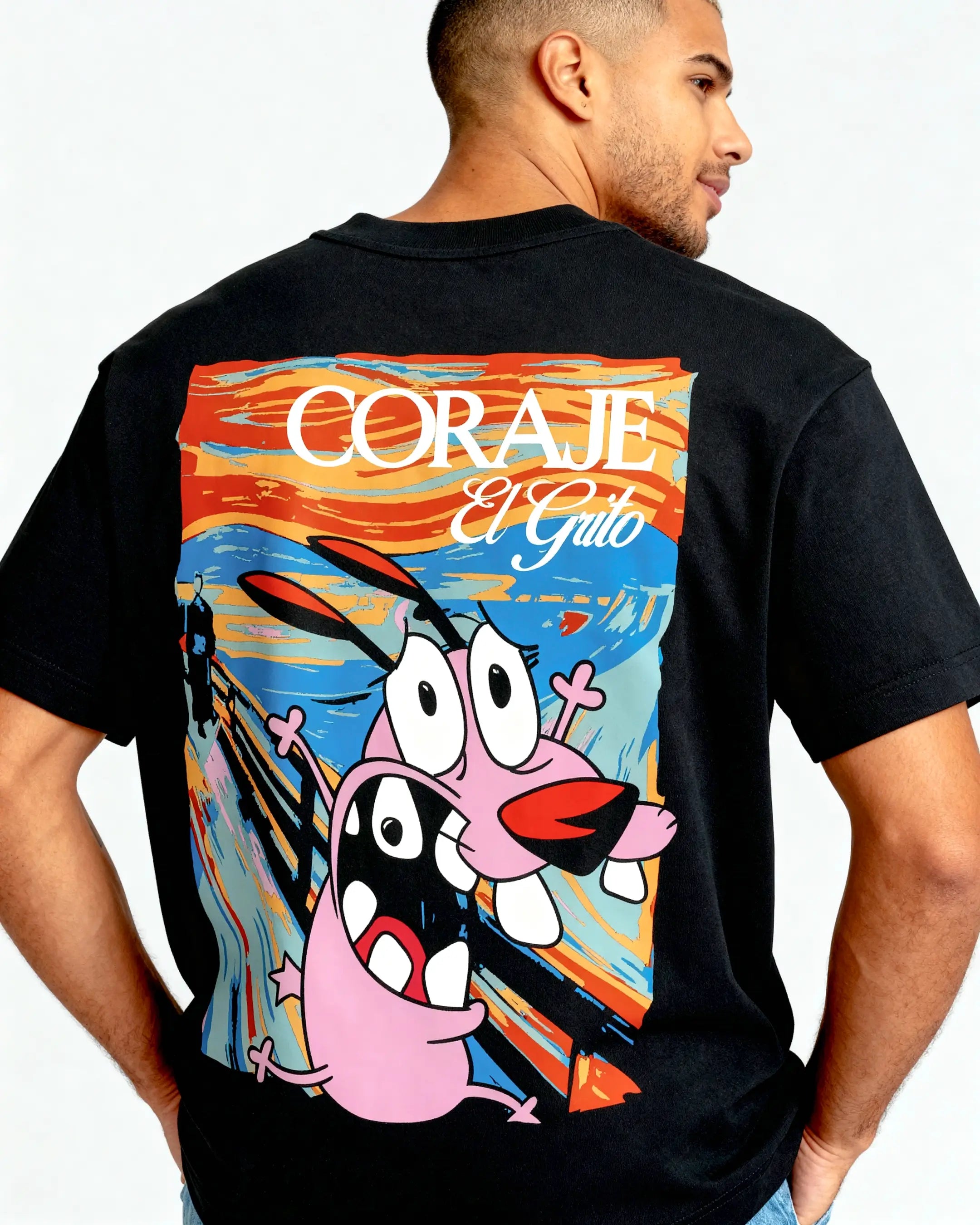 Playera Coraje El Grito – El Perro Cobarde