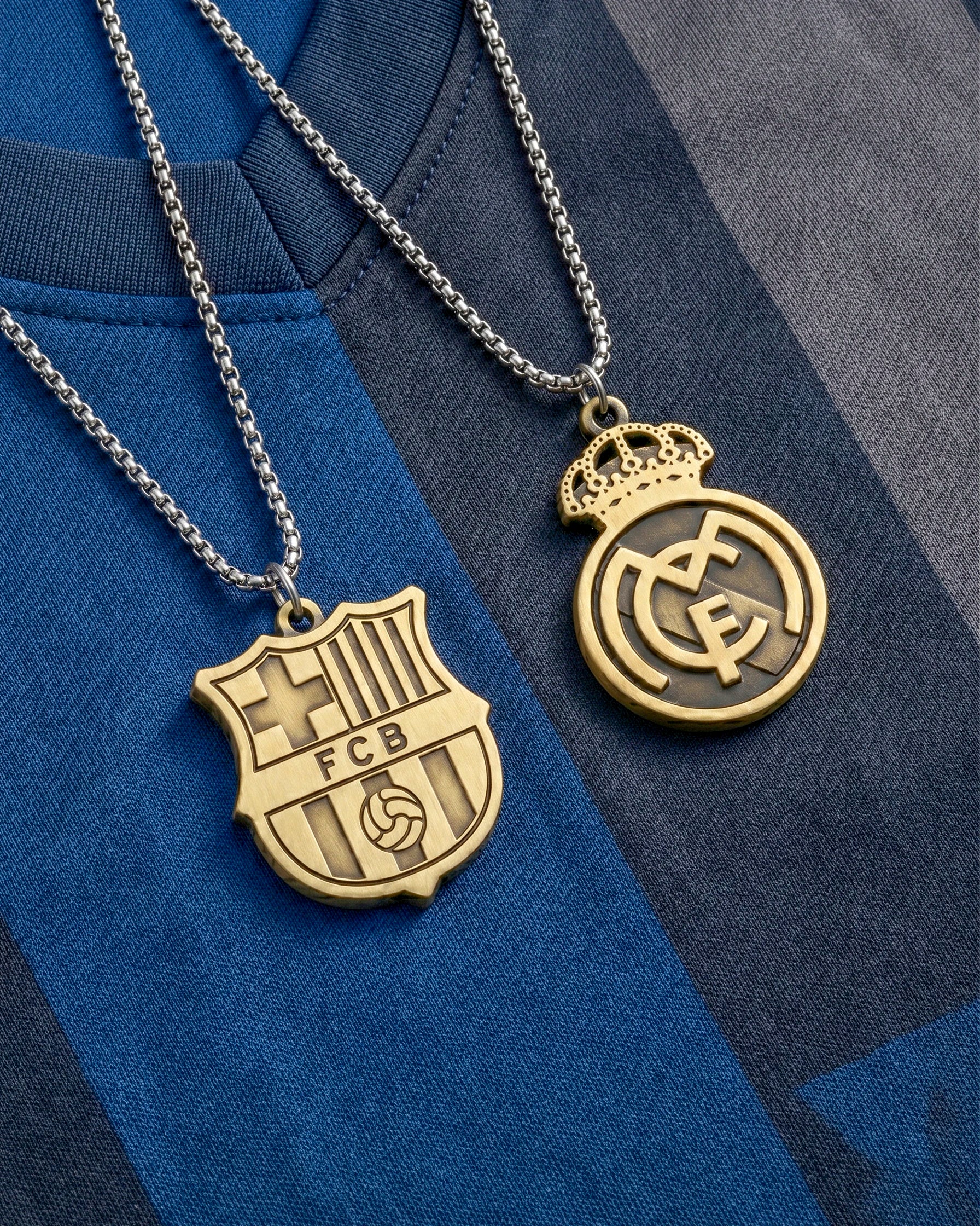 Collares FC Barcelona y Real Madrid – Edición Escudo