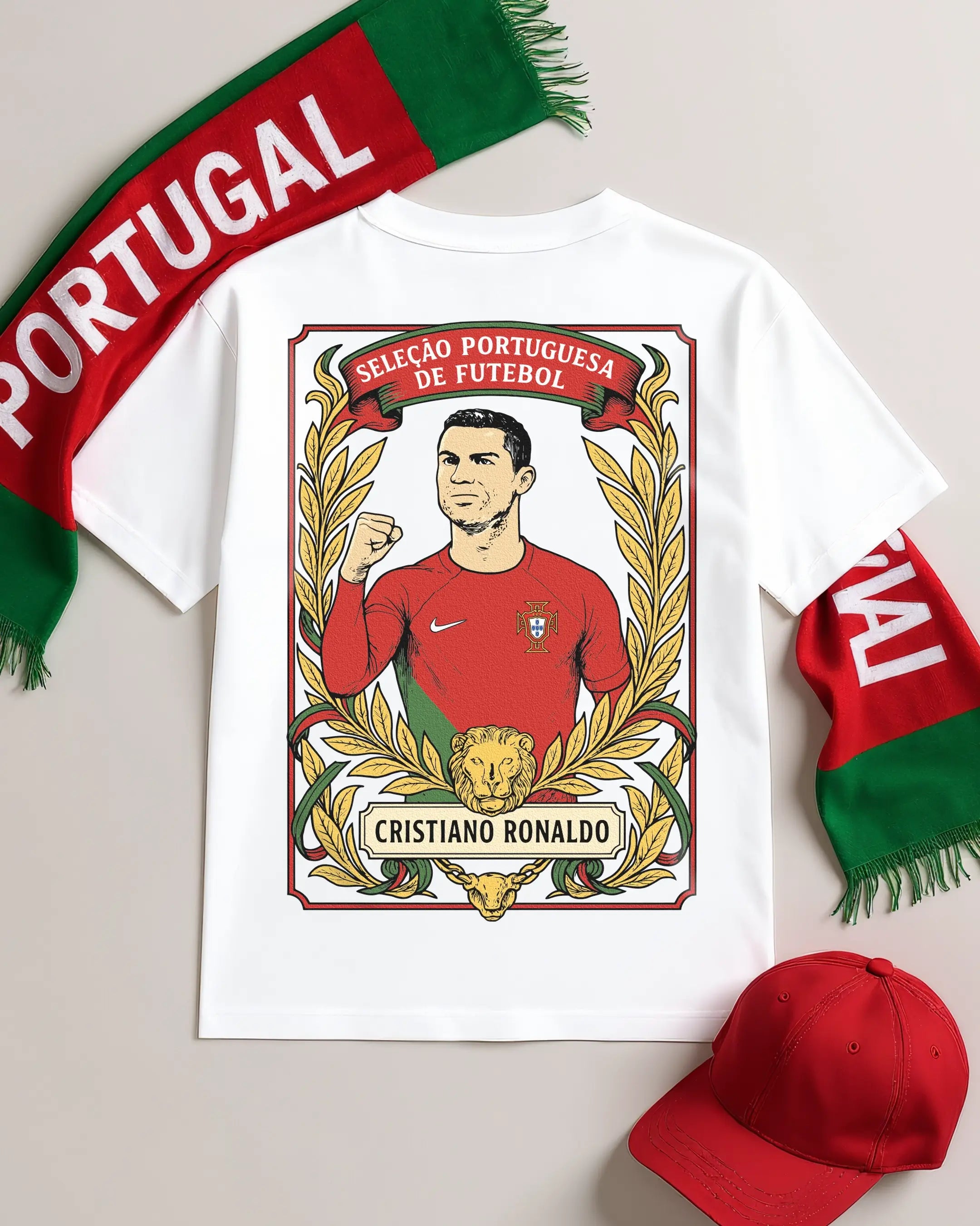Playera Portugal – Cristiano Ronaldo Leyenda