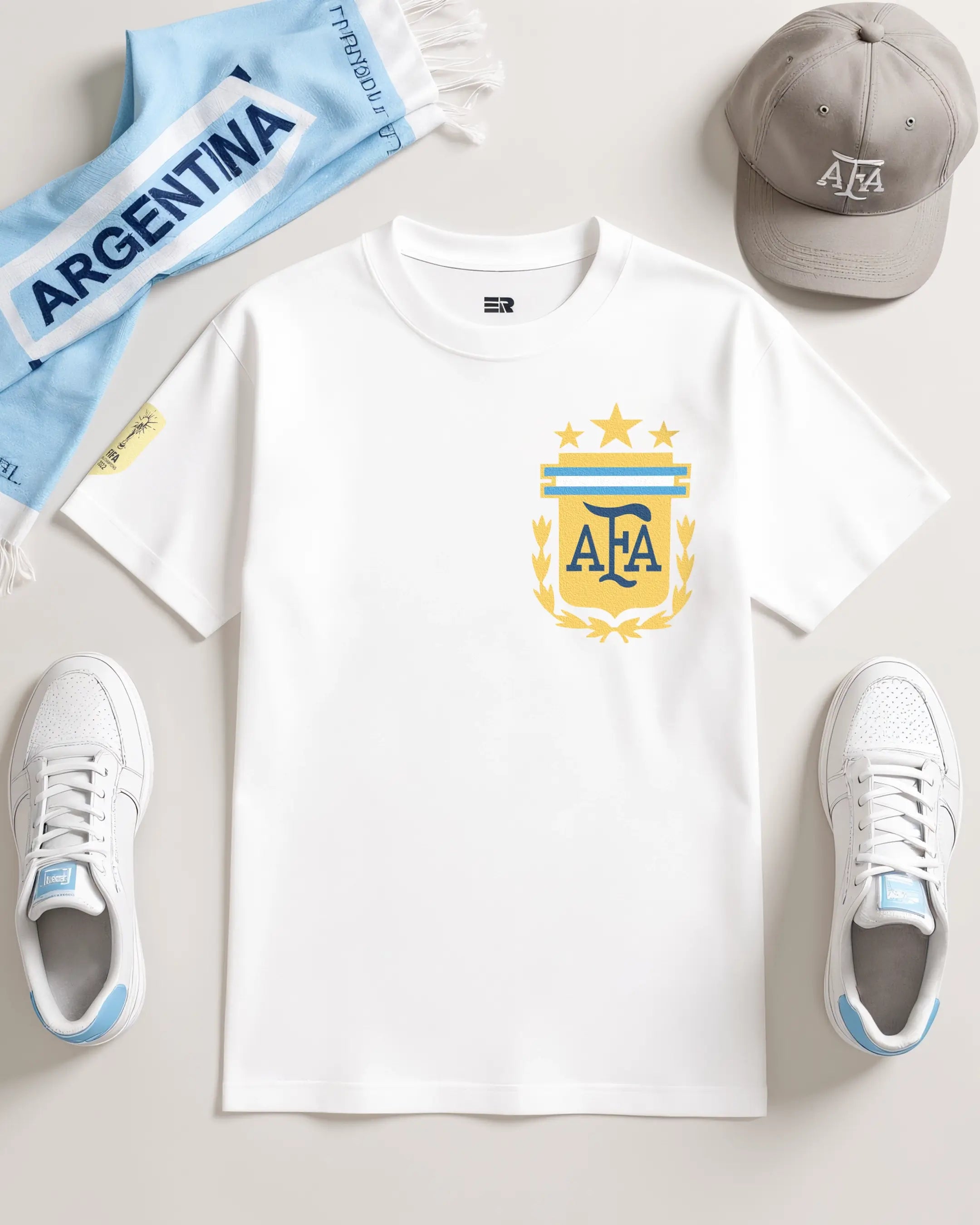 Playera Argentina – Campeones del Mundo