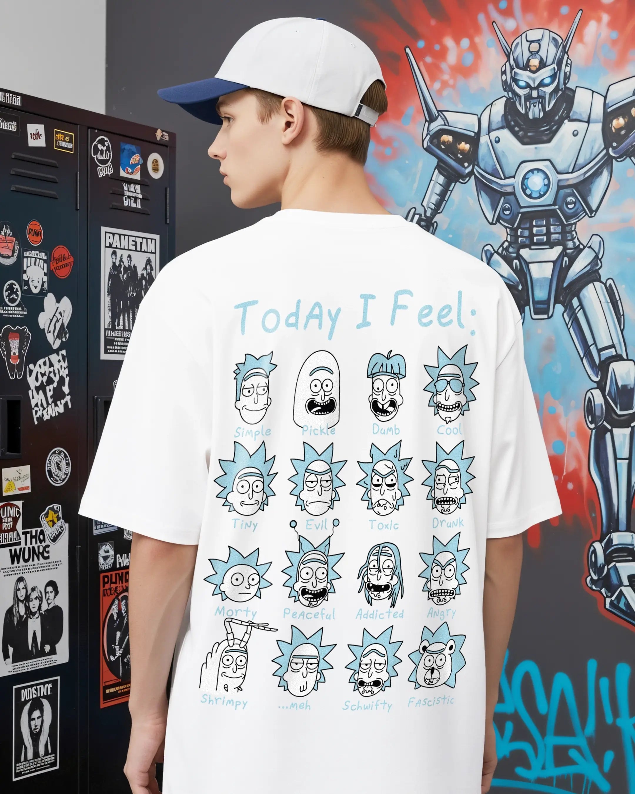 Playera Rick and Morty – Rickstado de Ánimo
