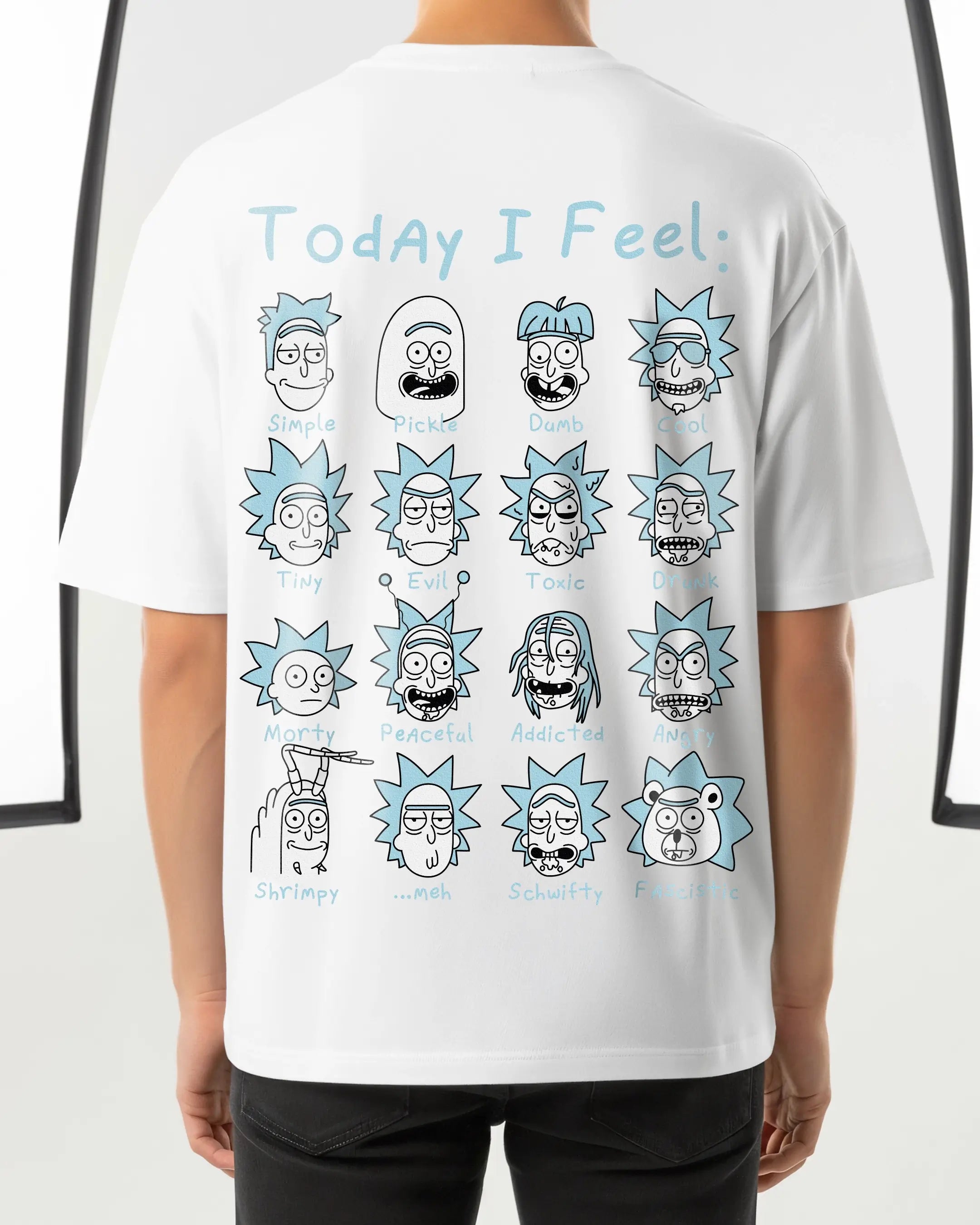 Playera Rick and Morty – Rickstado de Ánimo