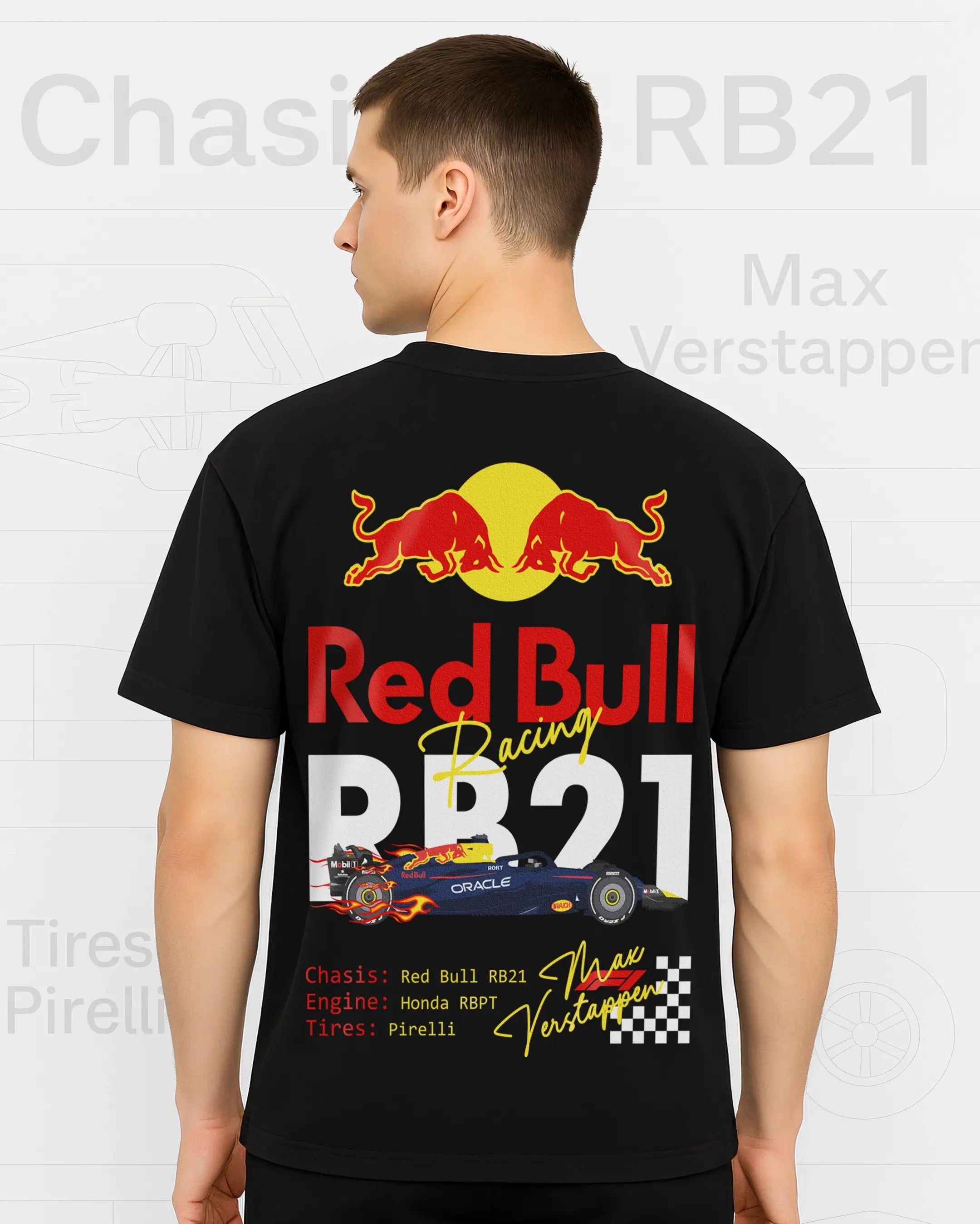 Playera Red Bull – RB21 Verstappen