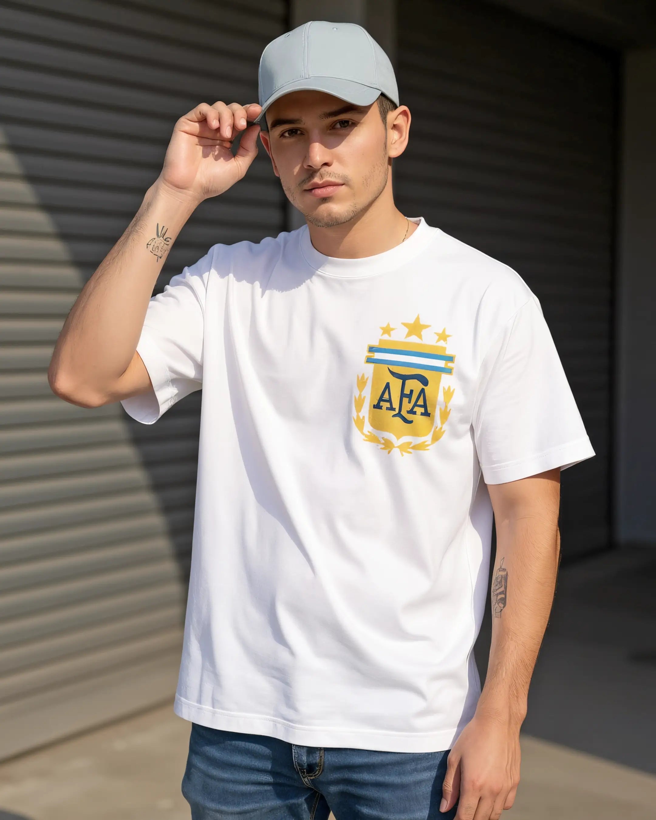 Playera Argentina – Campeones del Mundo