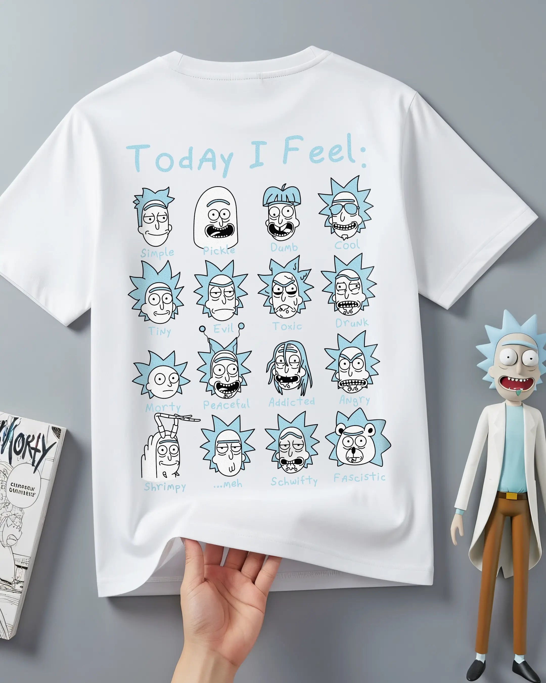 Playera Rick and Morty – Rickstado de Ánimo