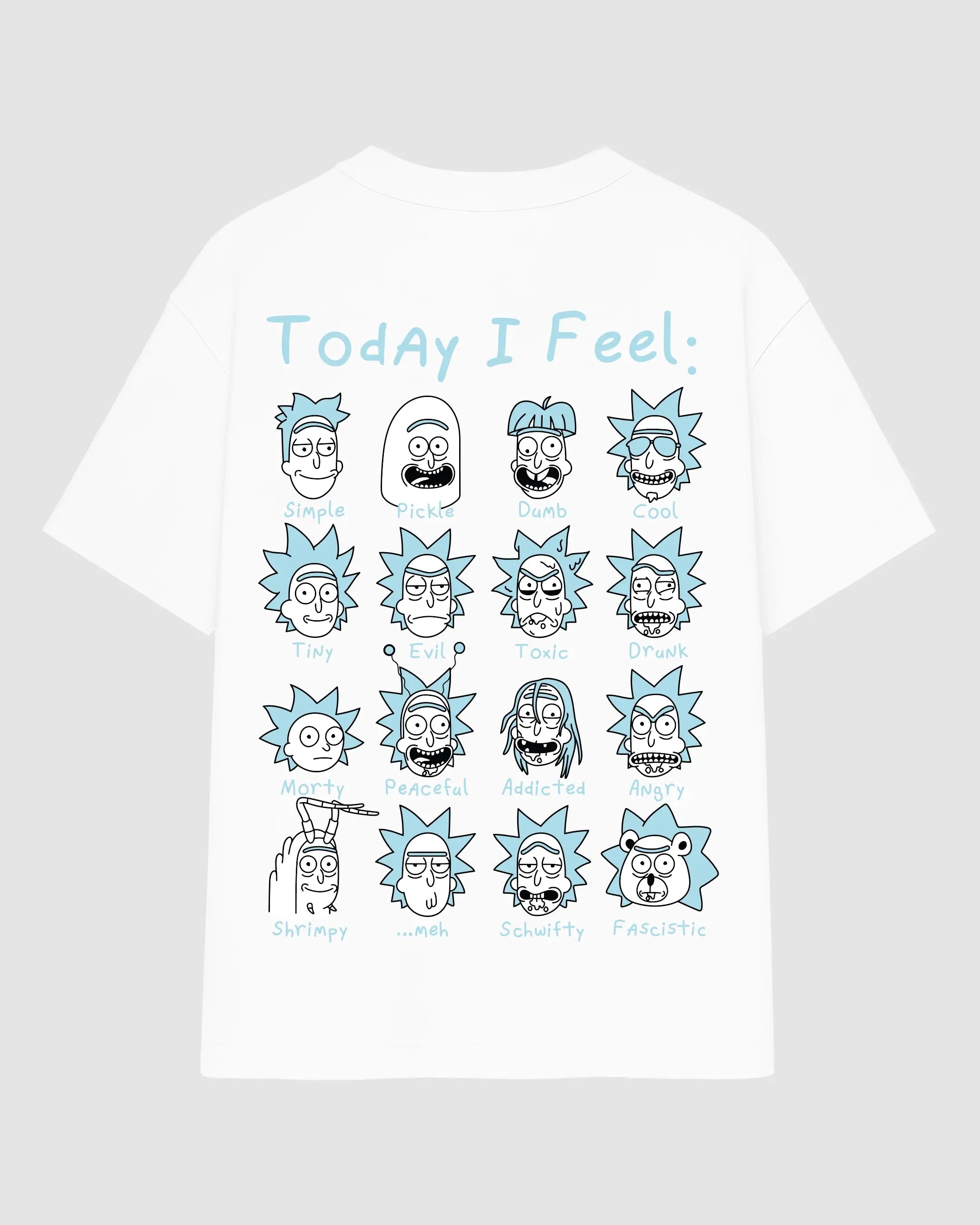 Playera Rick and Morty – Rickstado de Ánimo