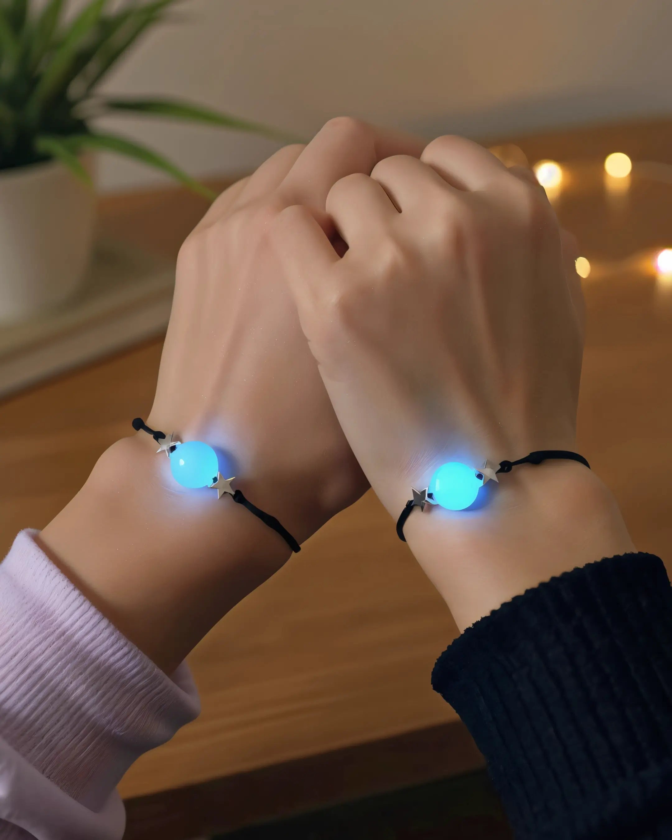 Set de Pulseras Vínculo Eterno