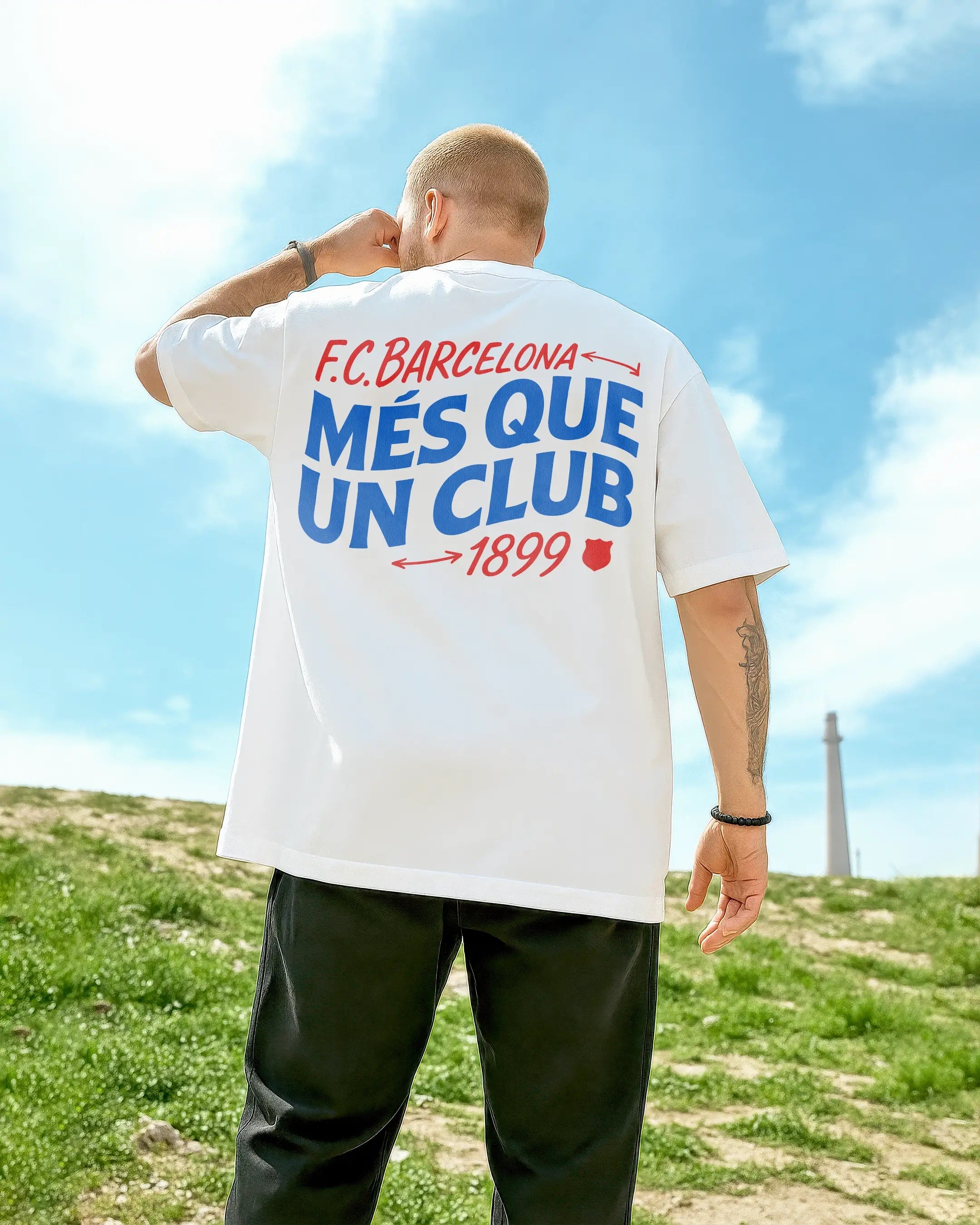 Playera Visca Barça - F.C. Barcelona