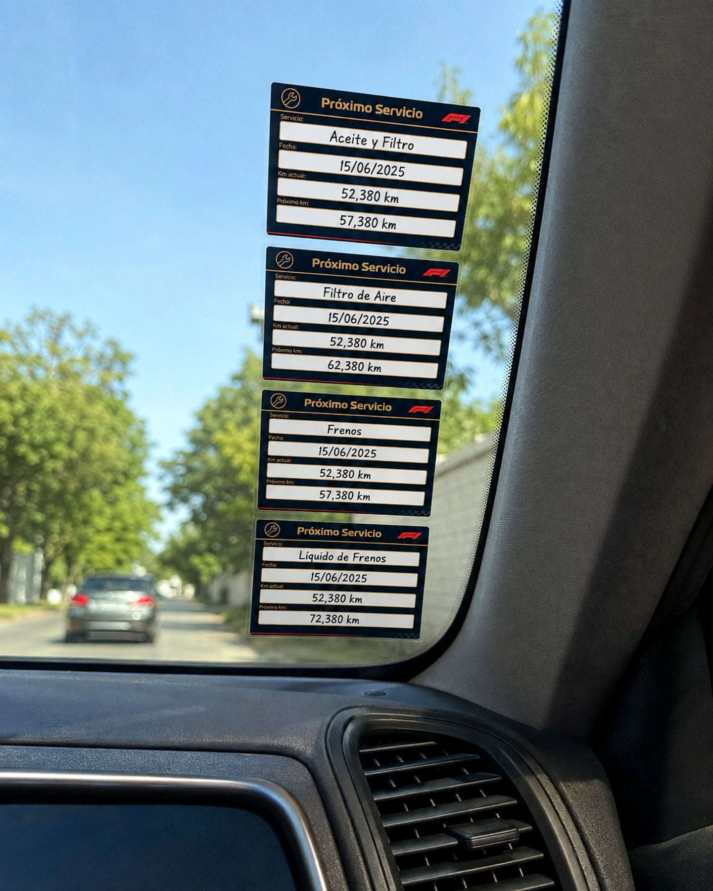 Kit de Control de Mantenimiento Automotriz – Garage & Parabrisas