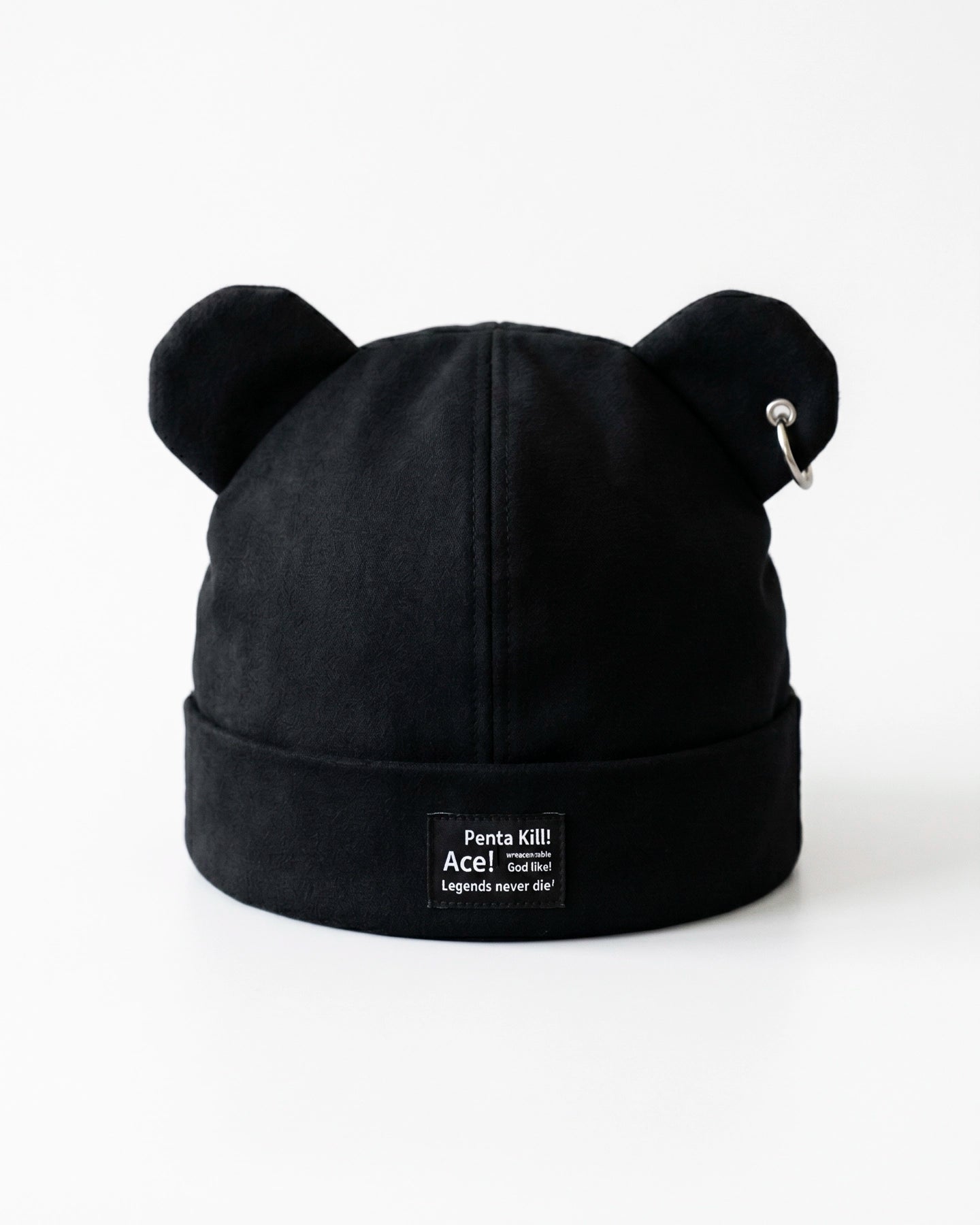 Bear Mode – Gorro con Orejas y Aro Lateral