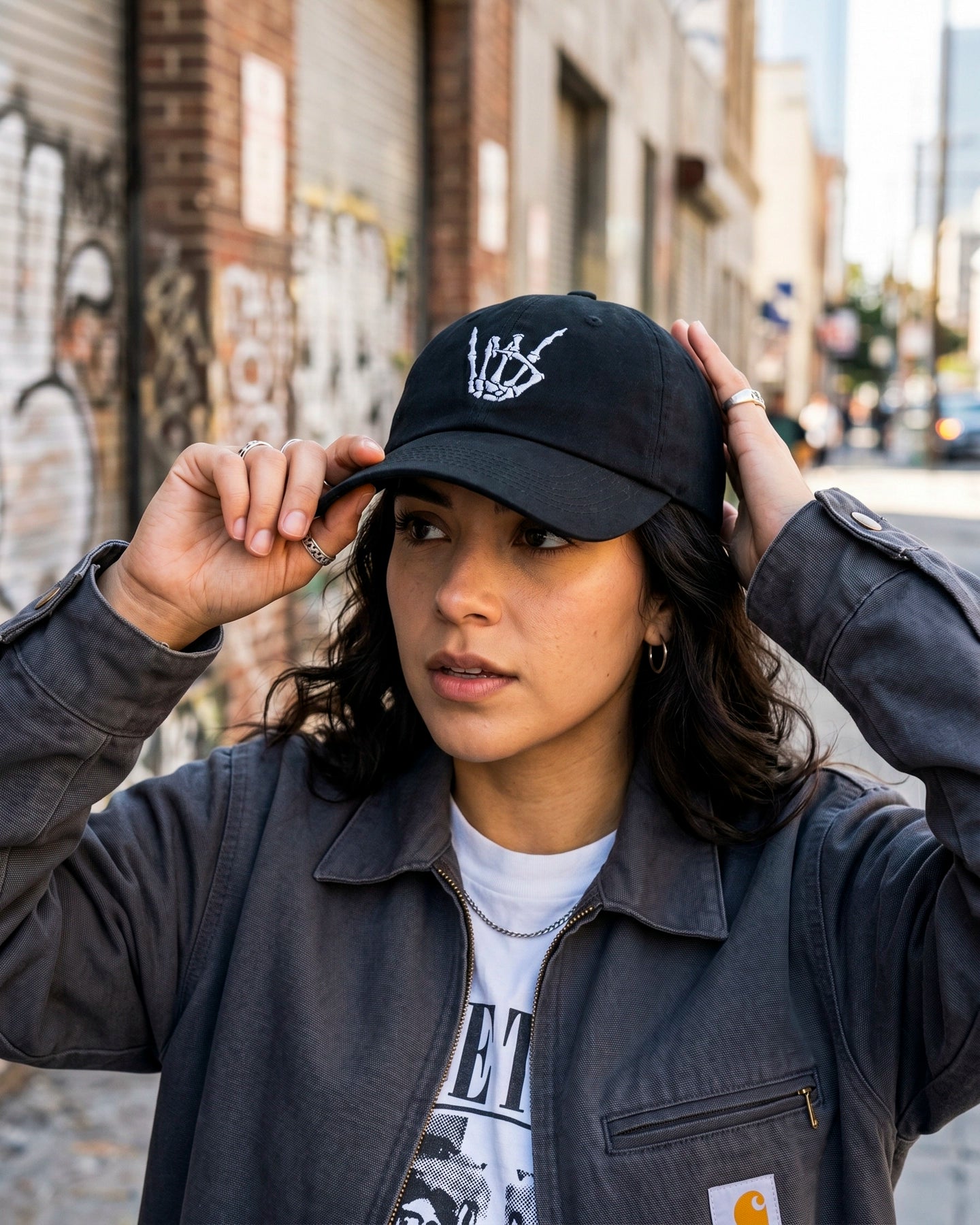 Gorra Urbana – Mano Esqueleto