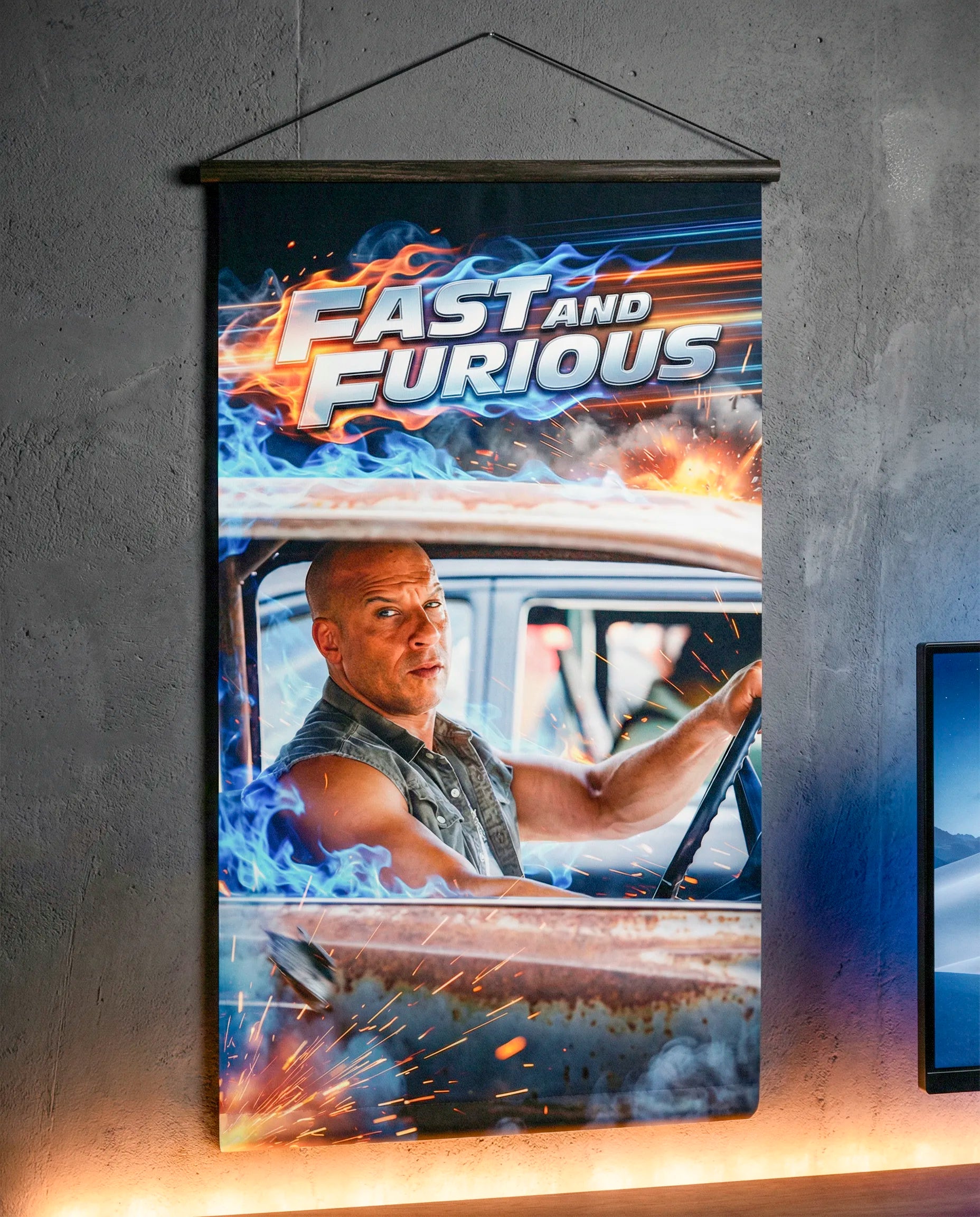 Pósters Fast & Furious – Colección Velocidad y Fuego