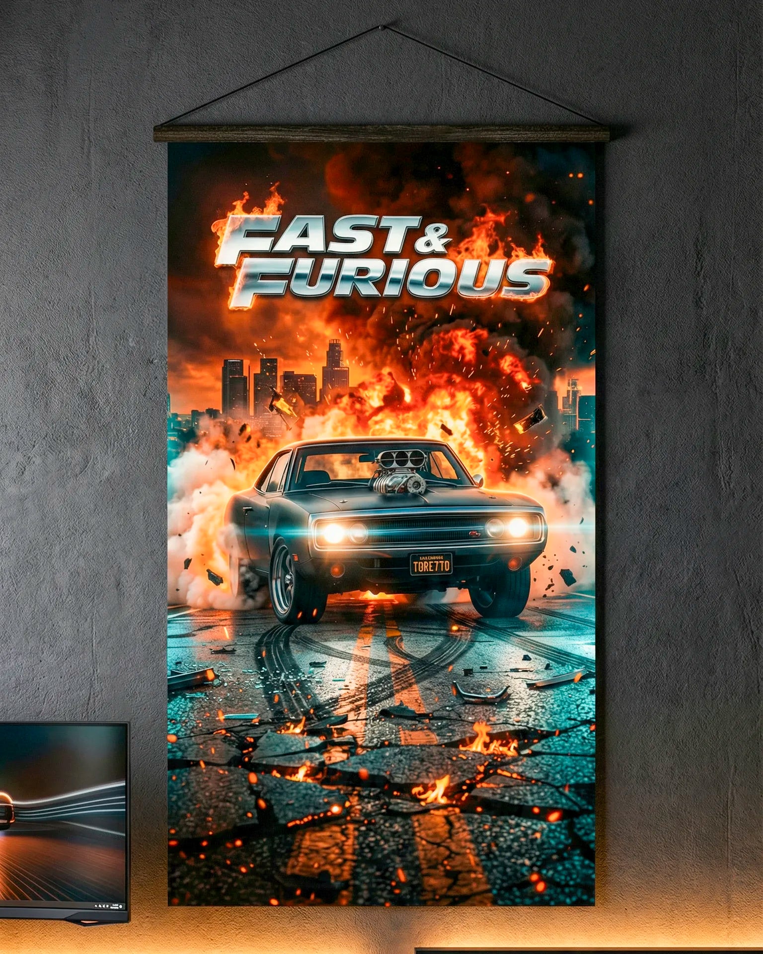 Pósters Fast & Furious – Colección Velocidad y Fuego