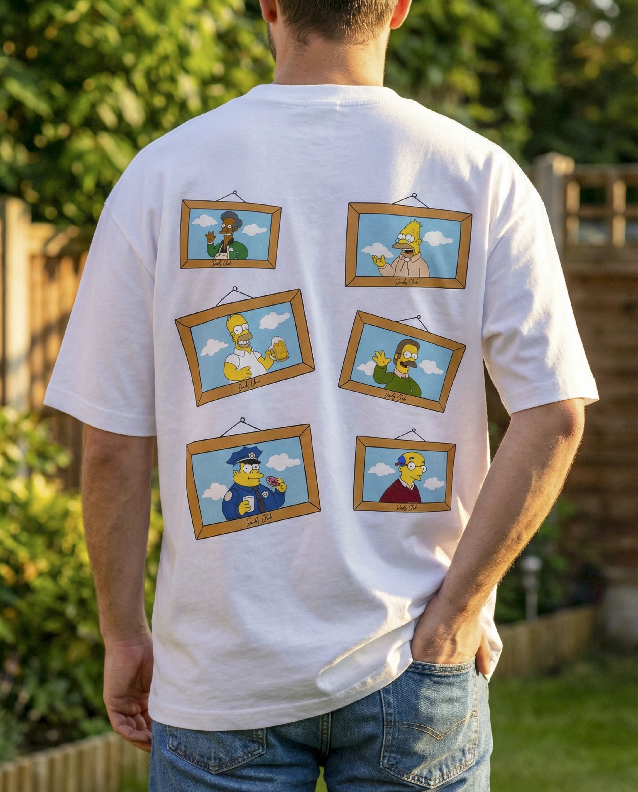 Playera Club de Papás – Los Simpsons