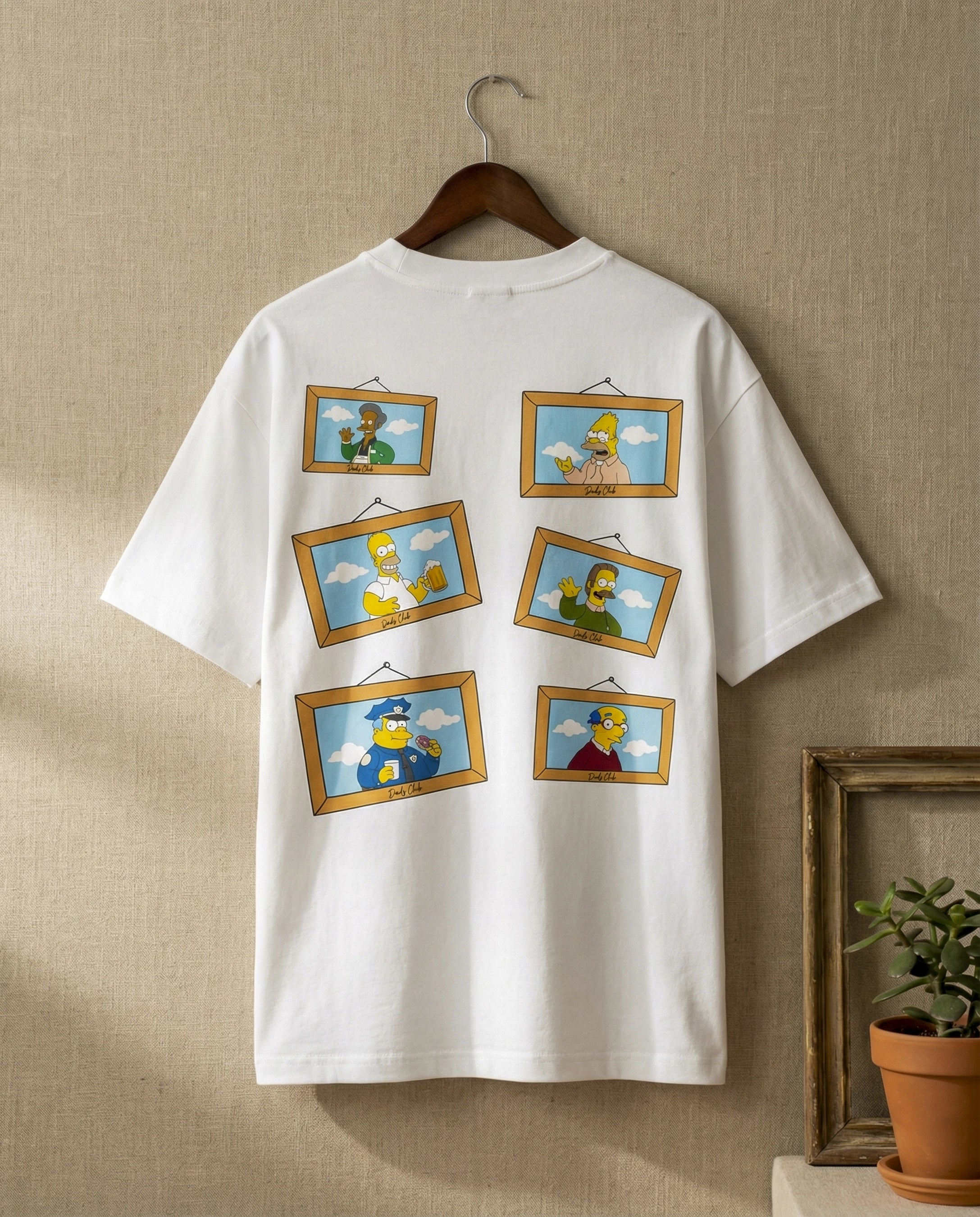 Playera Club de Papás – Los Simpsons