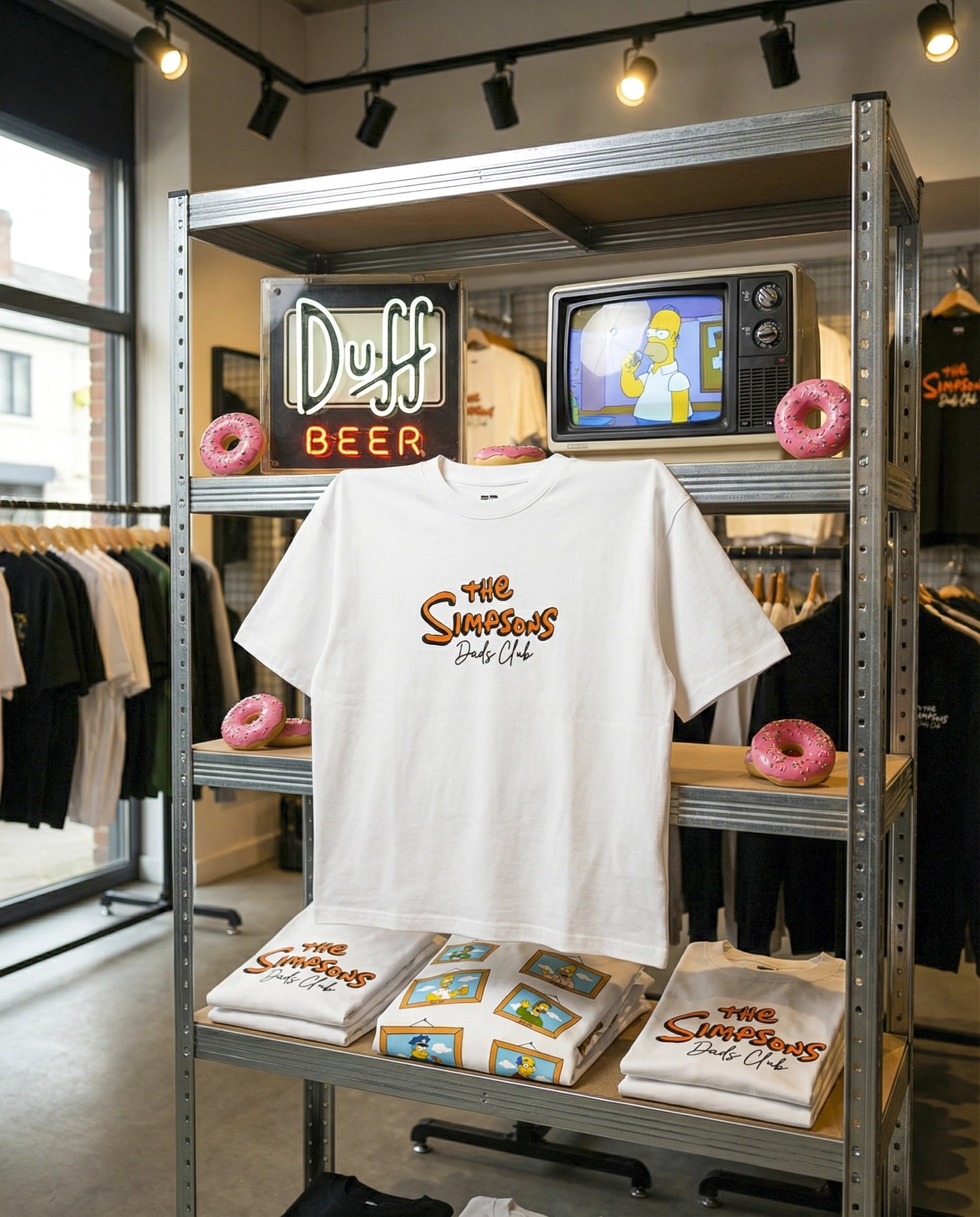 Playera Club de Papás – Los Simpsons