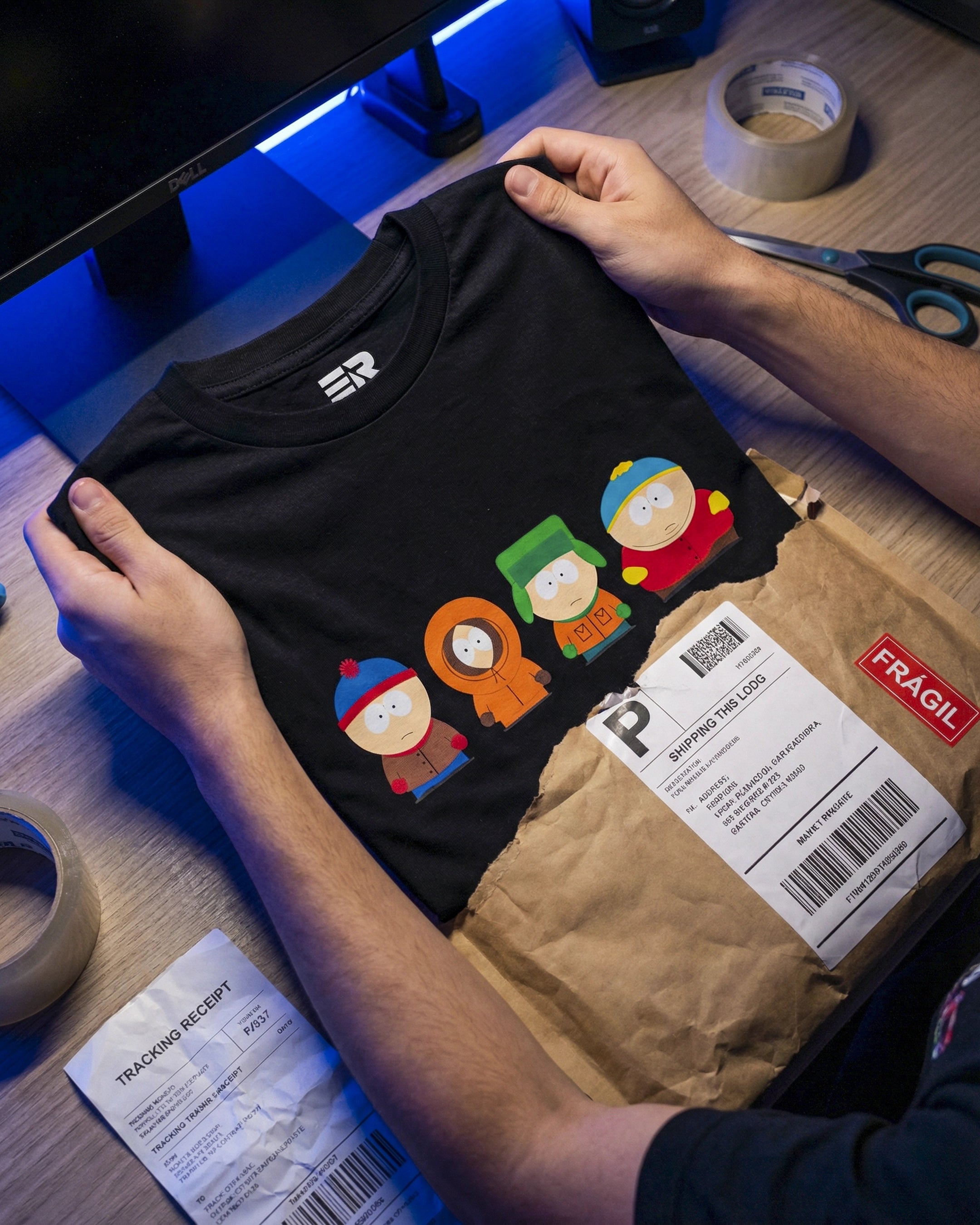 T-Shirt South Park Crew