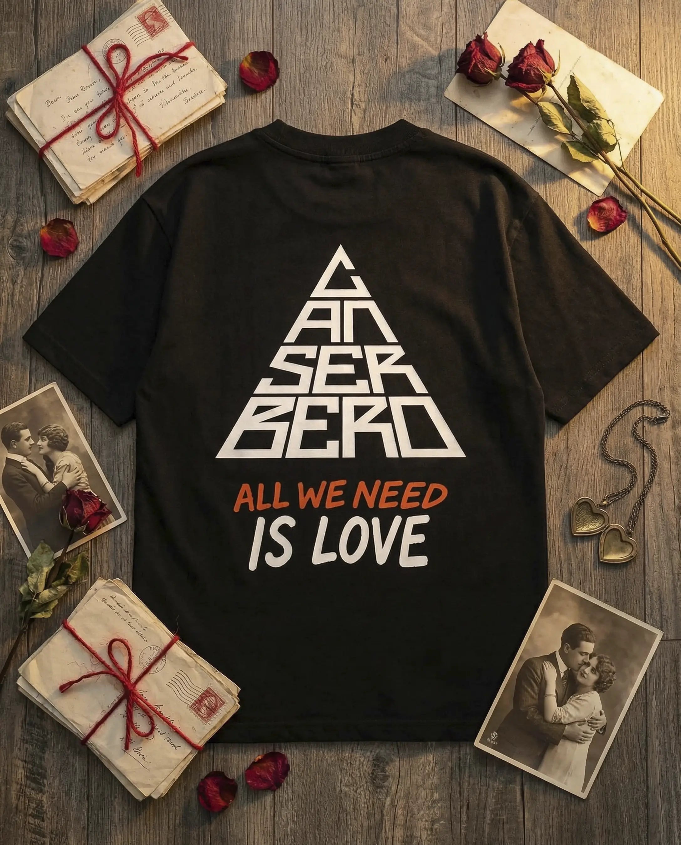 Playera All We Need Is Love – Canserbero
