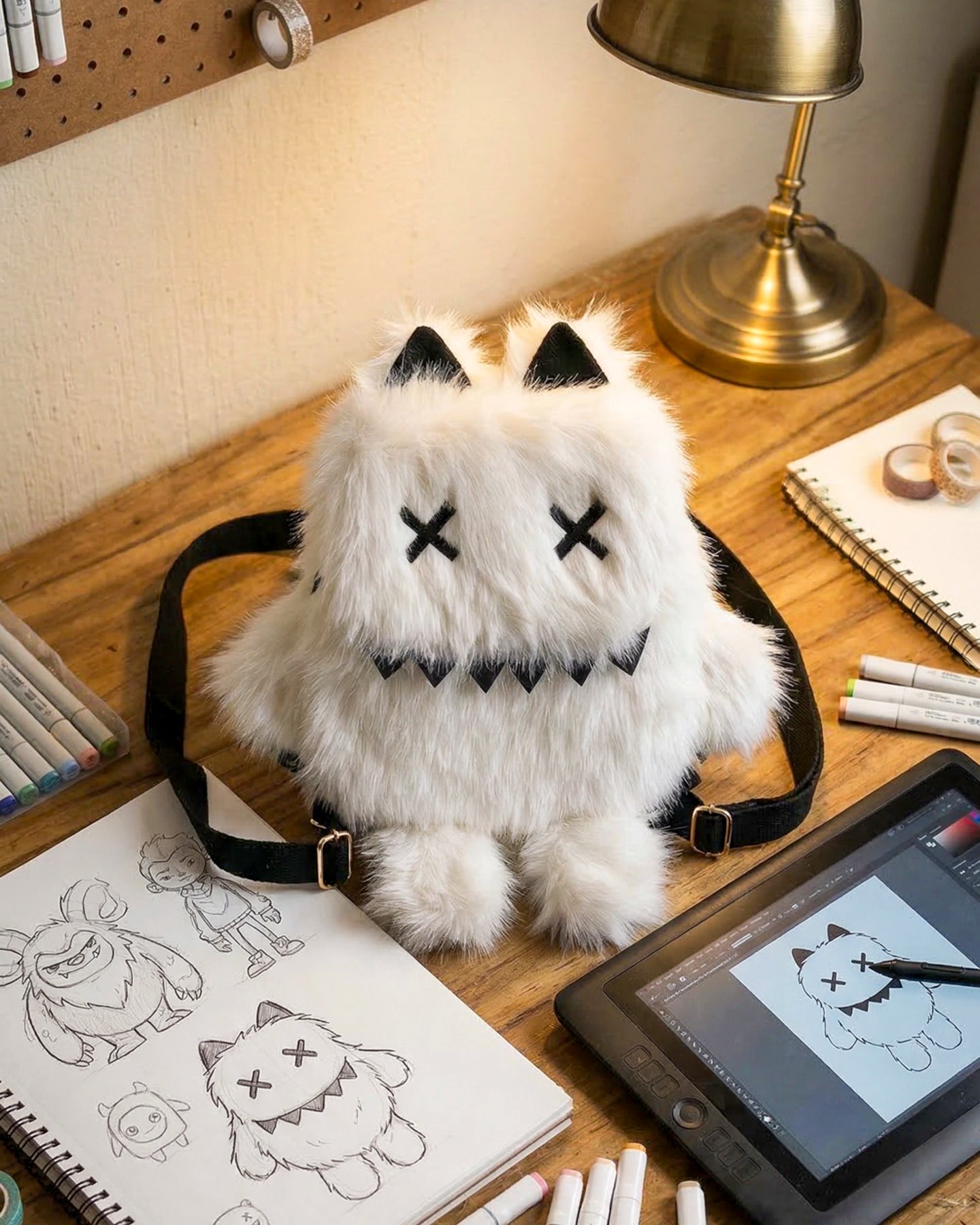 Mochila Monster Fluffy – Edición Limitada