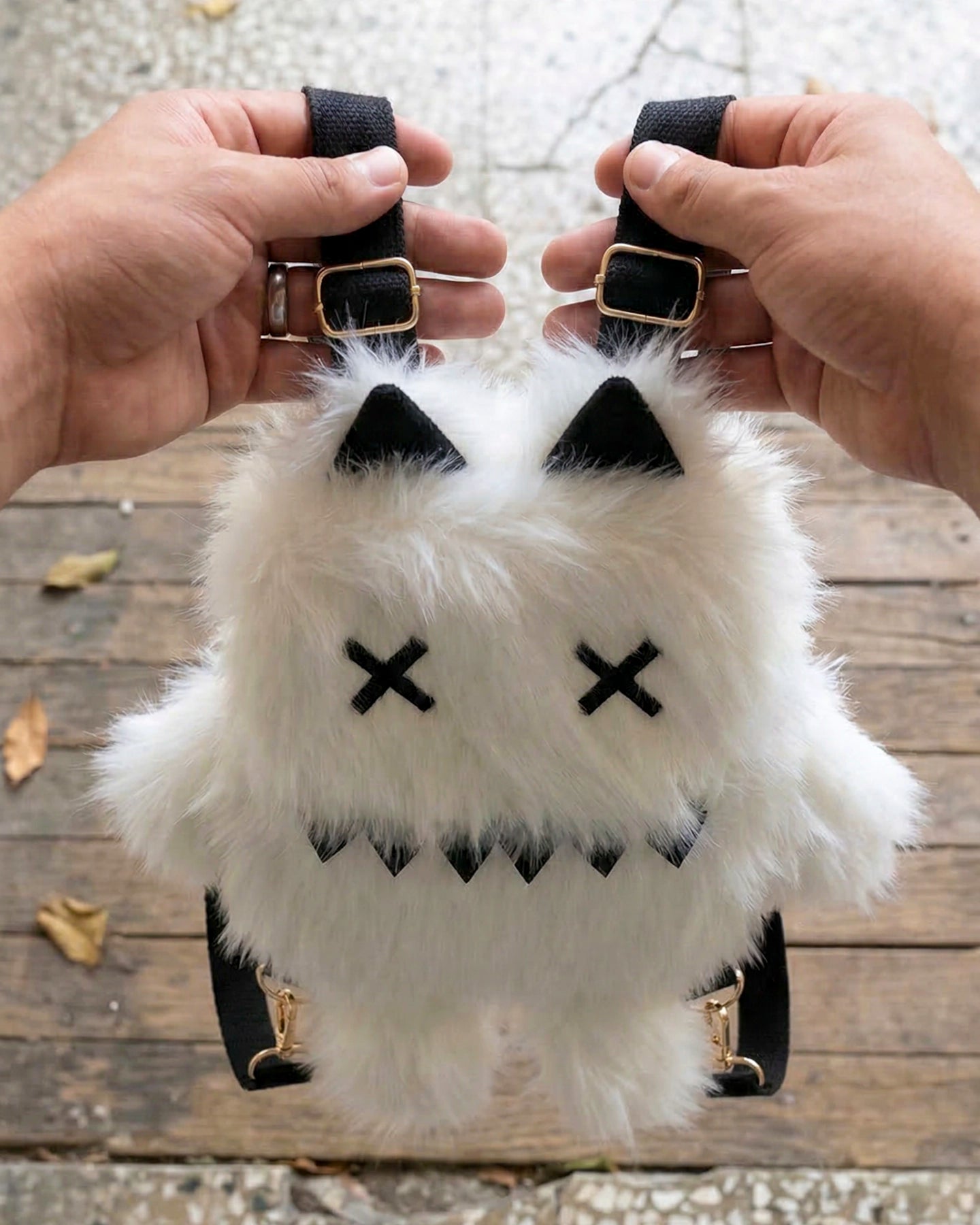 Mochila Monster Fluffy – Edición Limitada