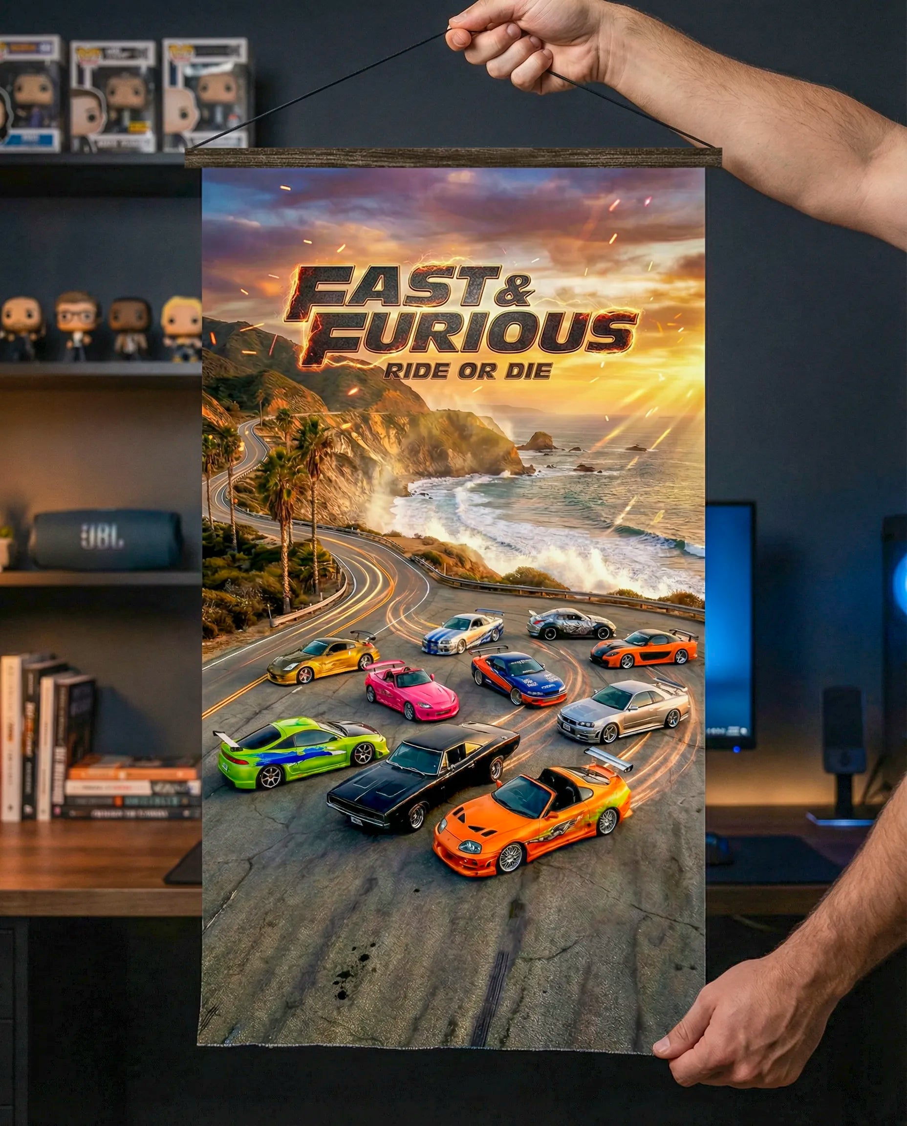 Pósters Fast & Furious – Colección Velocidad y Fuego