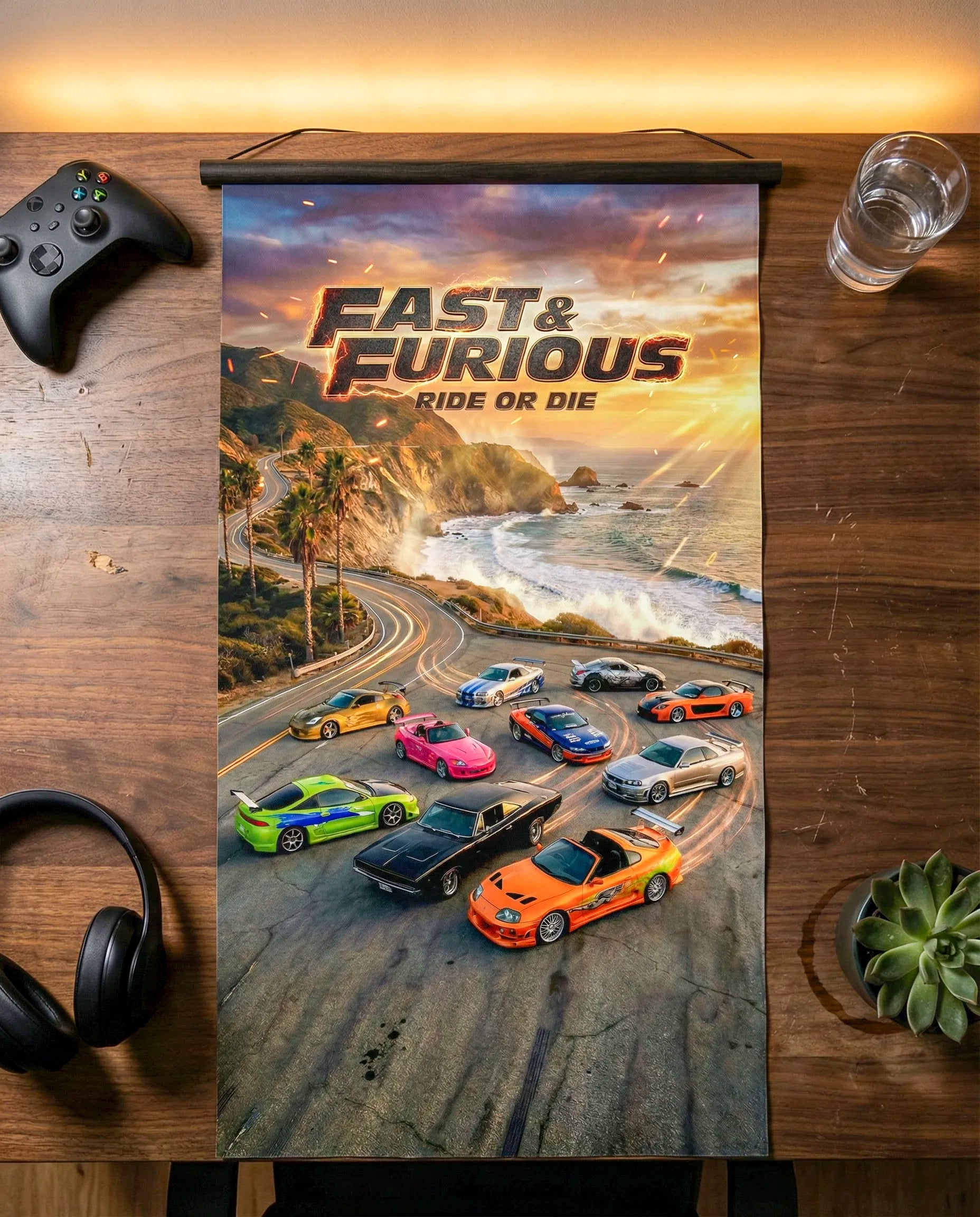 Pósters Fast & Furious – Colección Velocidad y Fuego