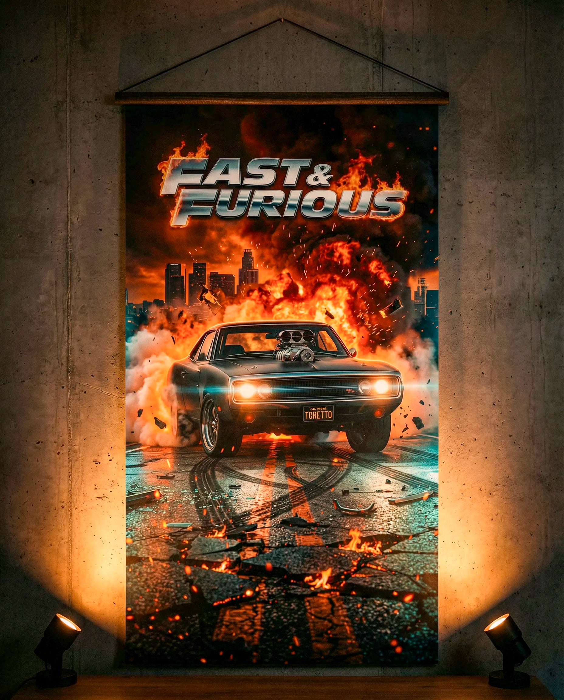 Pósters Fast & Furious – Colección Velocidad y Fuego