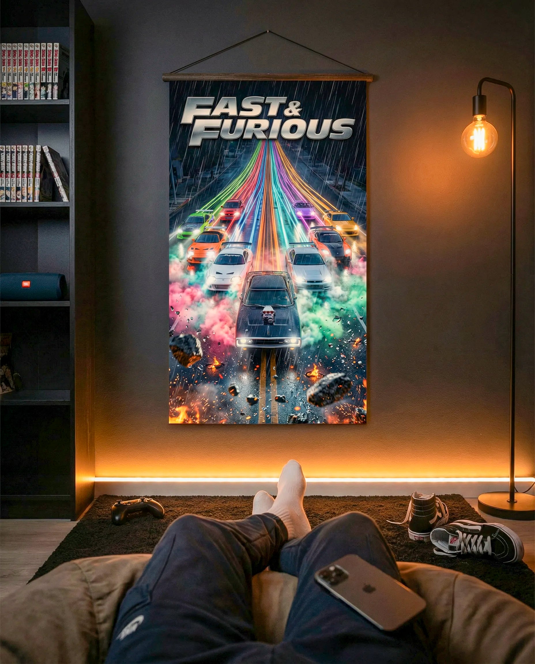 Pósters Fast & Furious – Colección Velocidad y Fuego