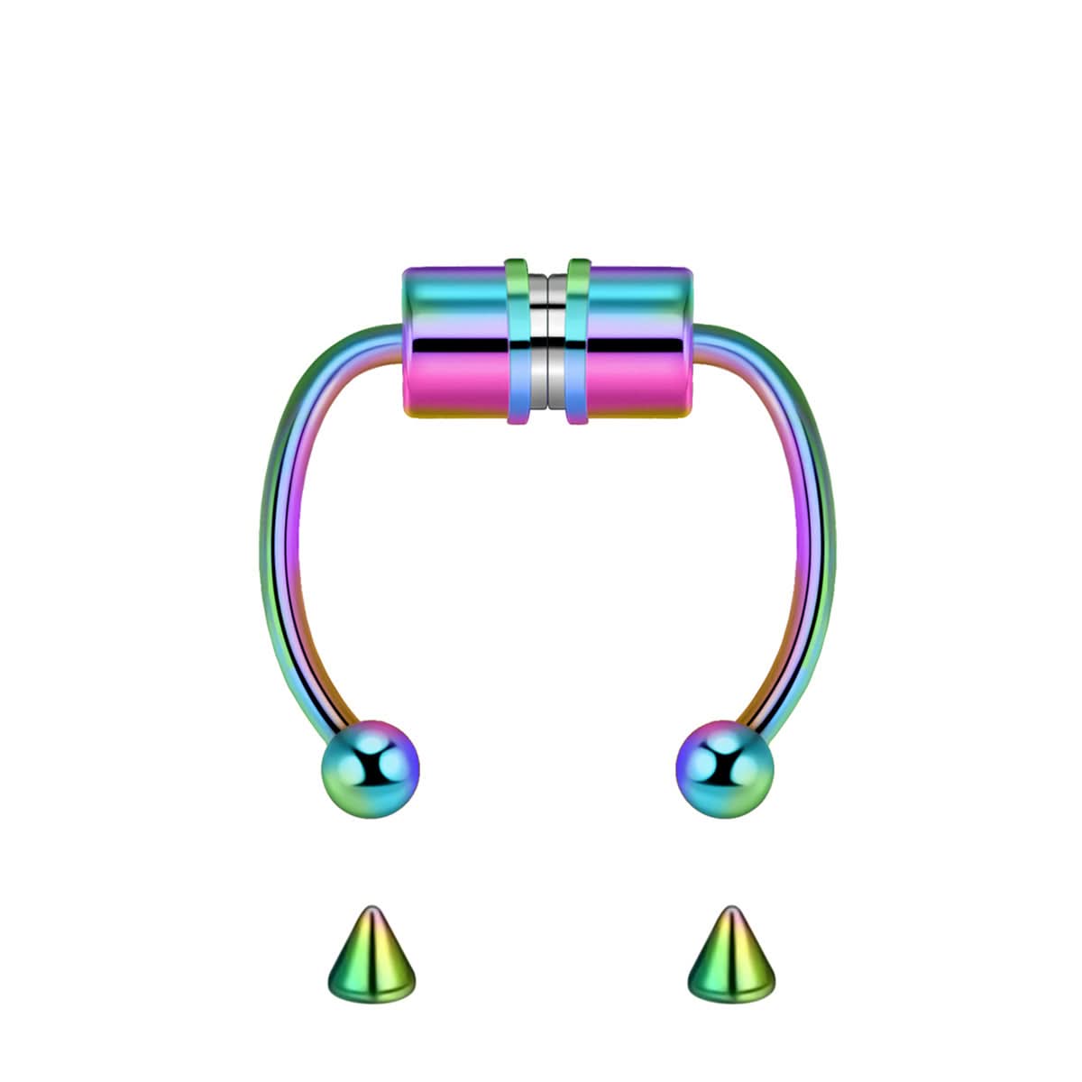 Piercing Septúm Sin Perforación - El Rincón