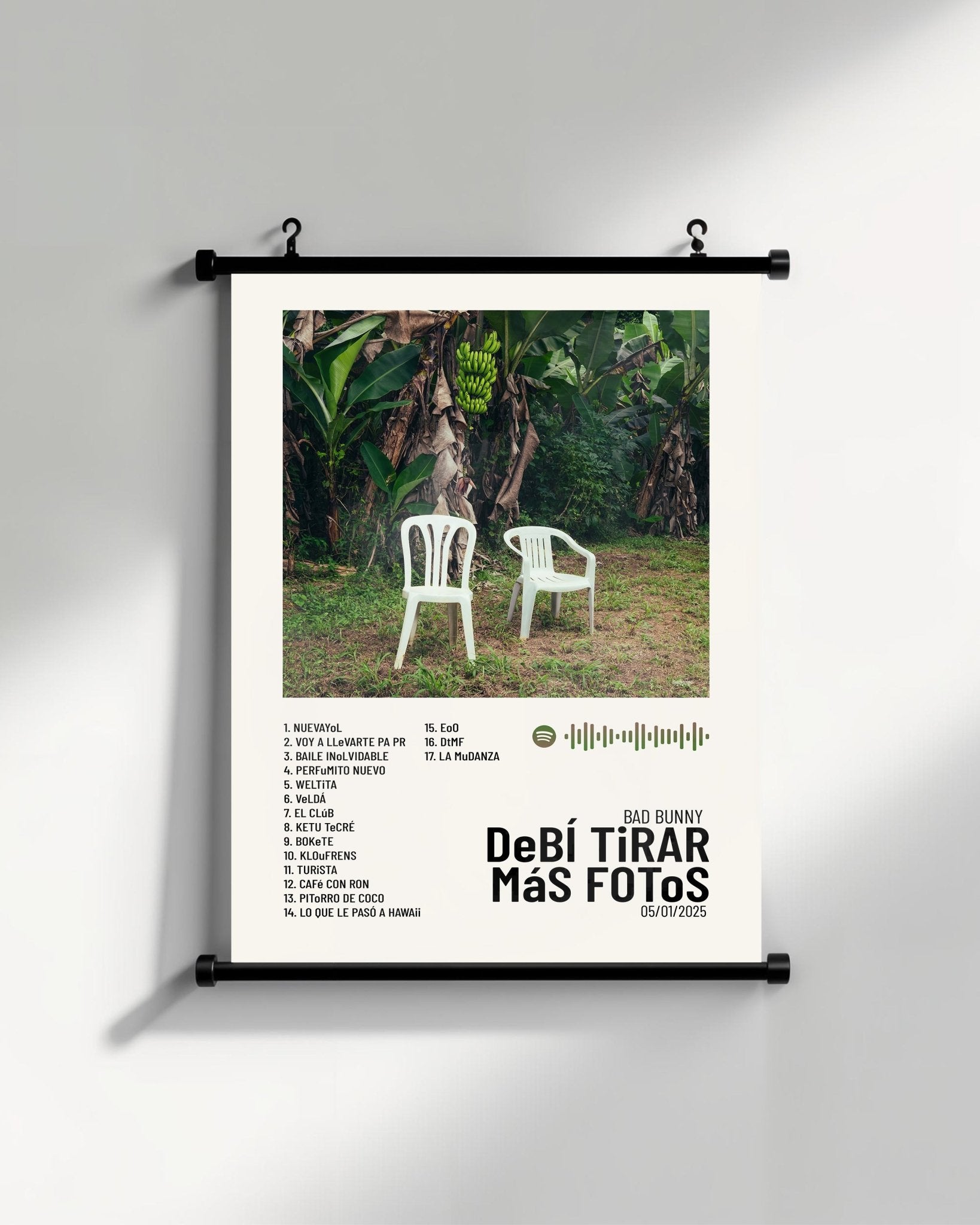 Póster DeBÍ TiRAR MáS FOToS - Bad Bunny - El Rincón