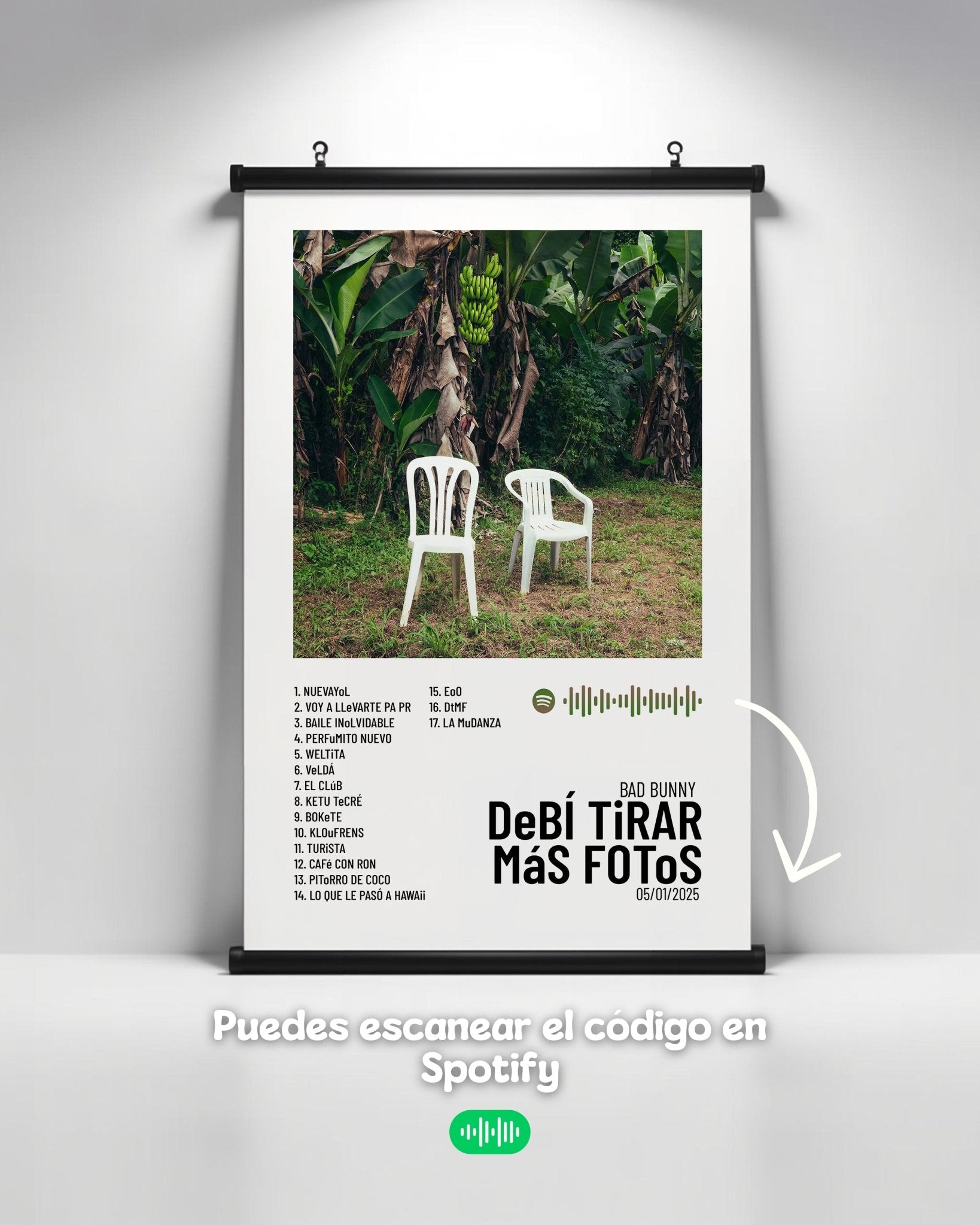Póster DeBÍ TiRAR MáS FOToS - Bad Bunny - El Rincón