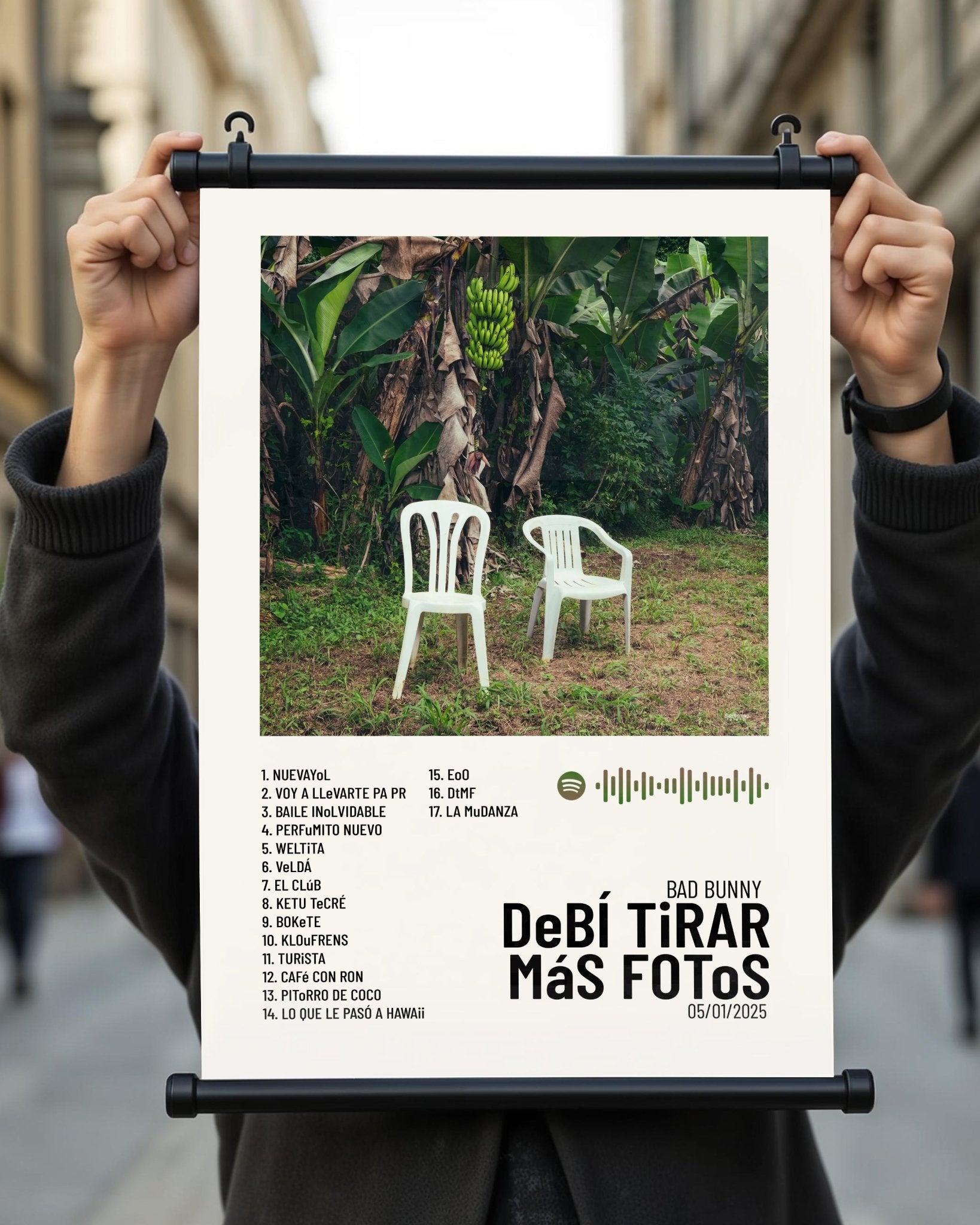 Póster DeBÍ TiRAR MáS FOToS - Bad Bunny - El Rincón