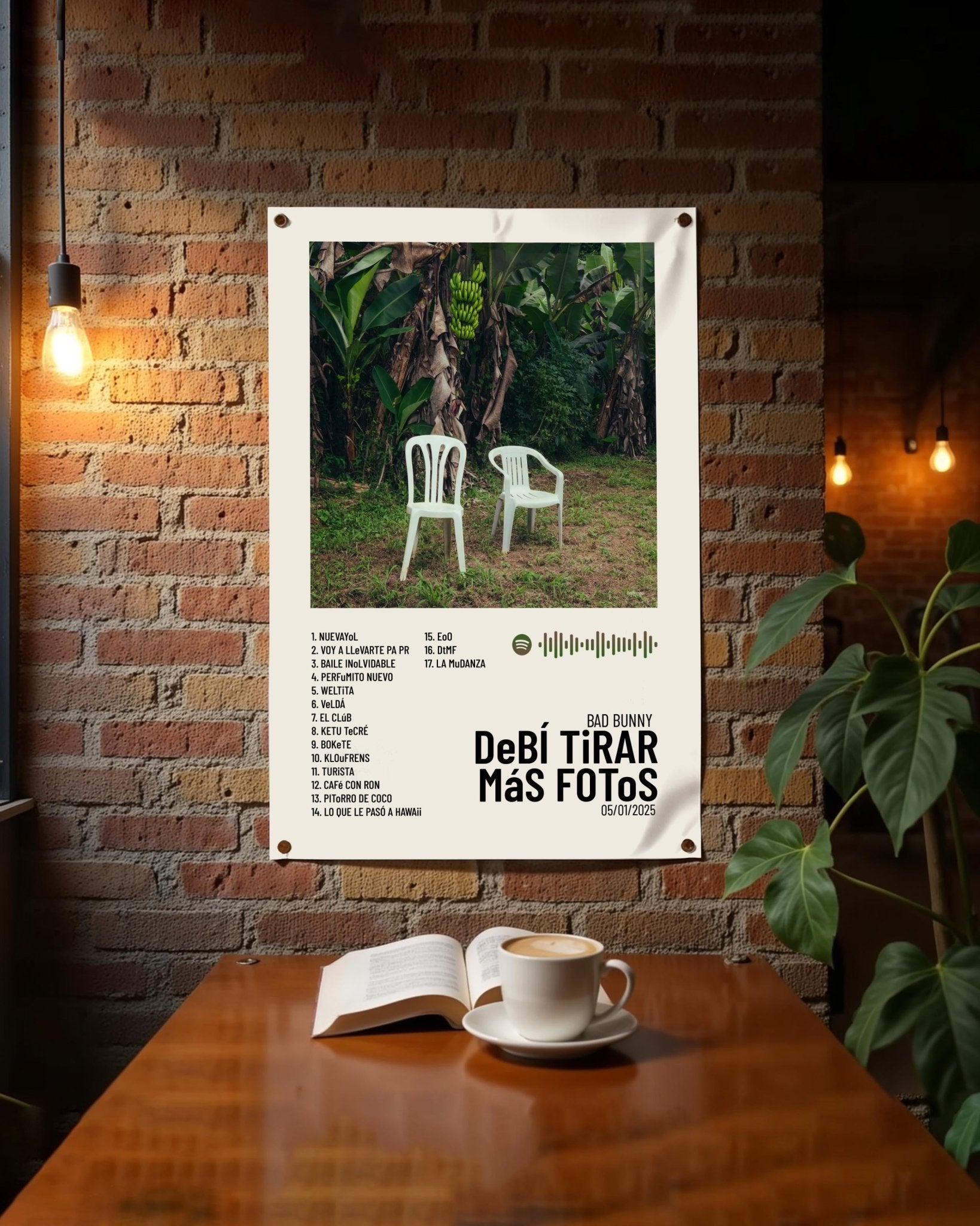 Póster DeBÍ TiRAR MáS FOToS - Bad Bunny - El Rincón