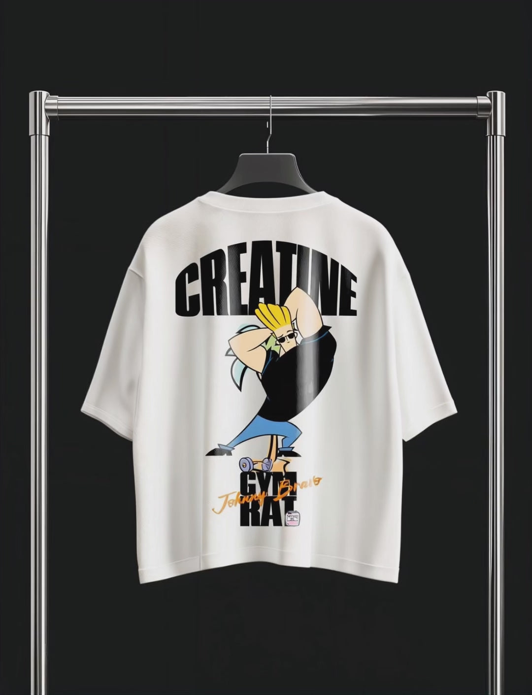 T-Shirt Gym Rat Johnny Bravo