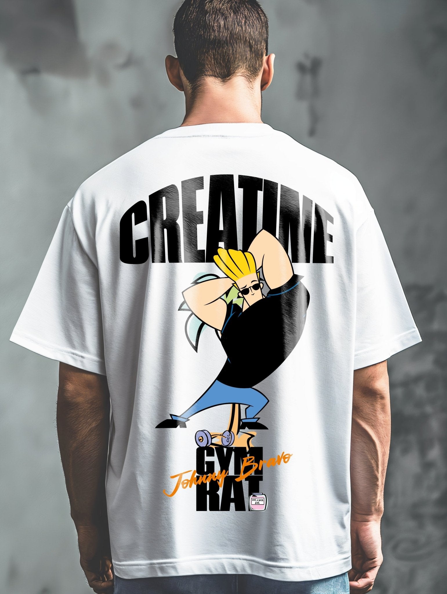 T-Shirt Gym Rat Johnny Bravo – El Rincón