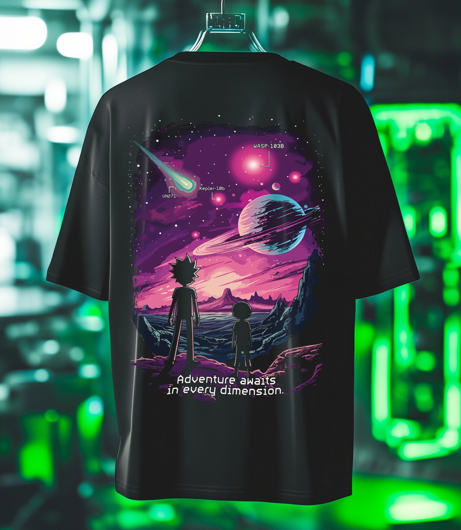 T-Shirt Rick&Morty Adventure - El Rincón