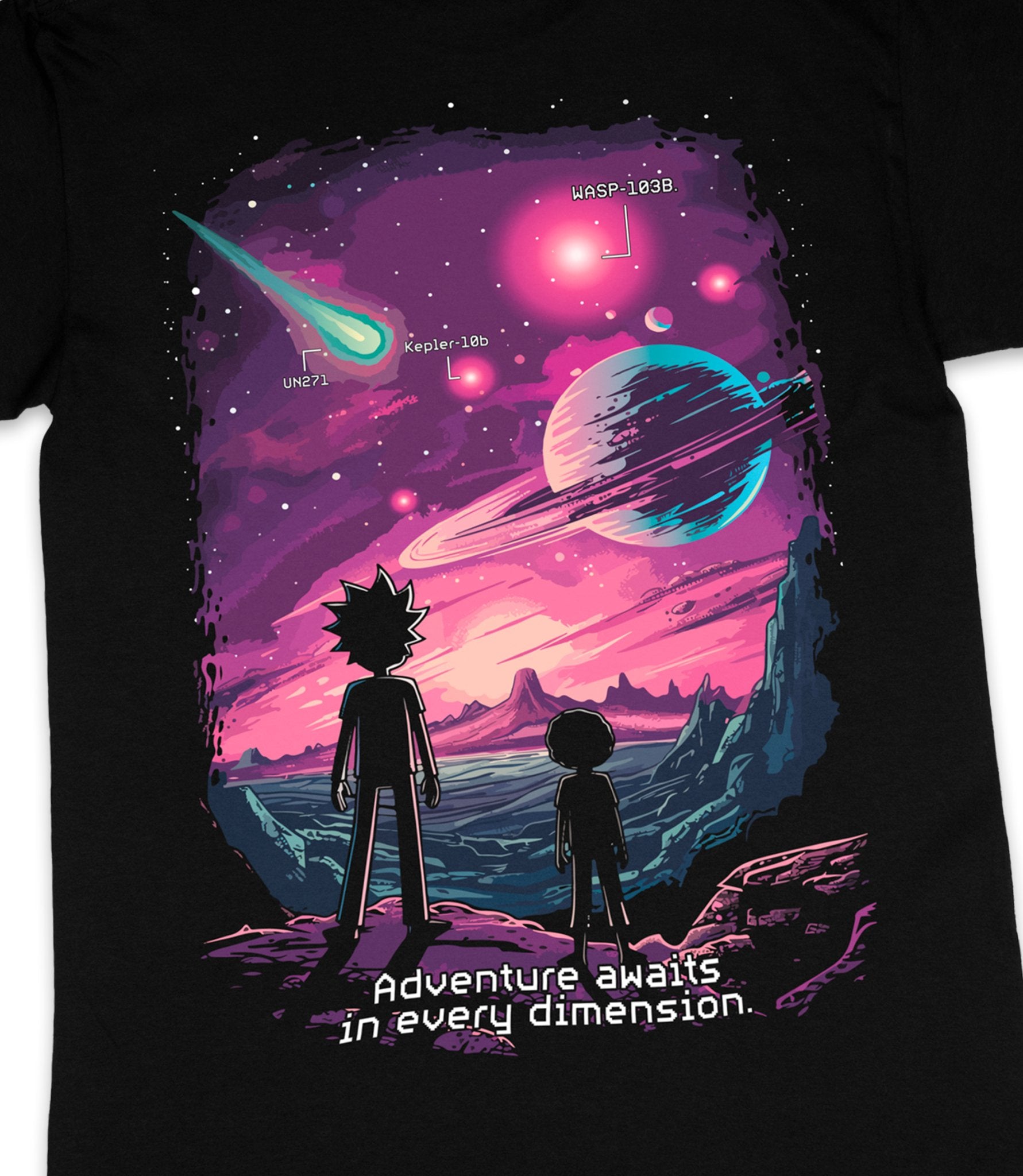 T-Shirt Rick&Morty Adventure - El Rincón
