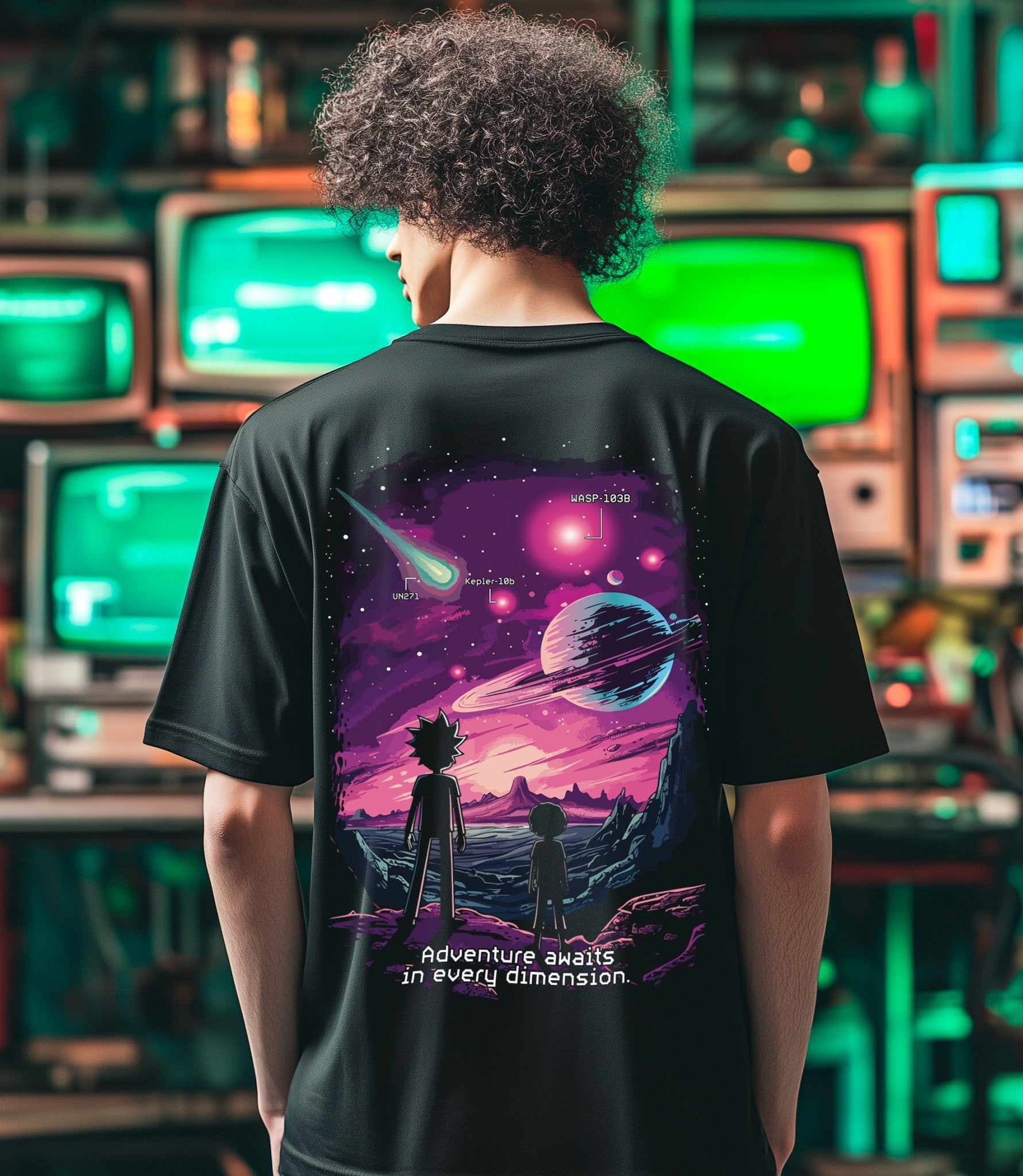 T-Shirt Rick&Morty Adventure - El Rincón