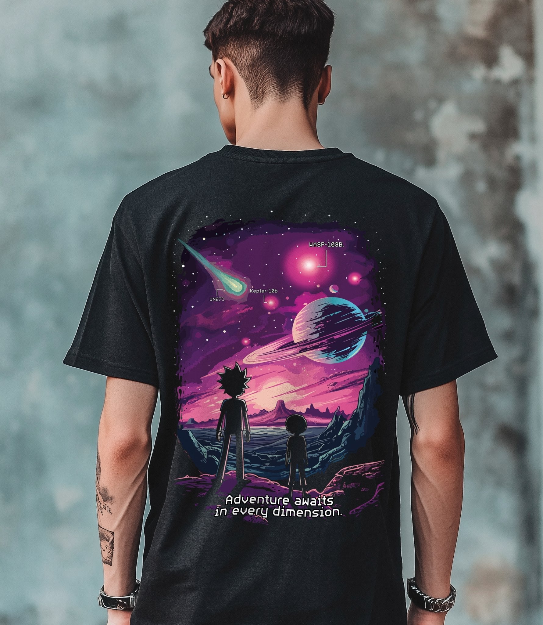 T-Shirt Rick&Morty Adventure - El Rincón